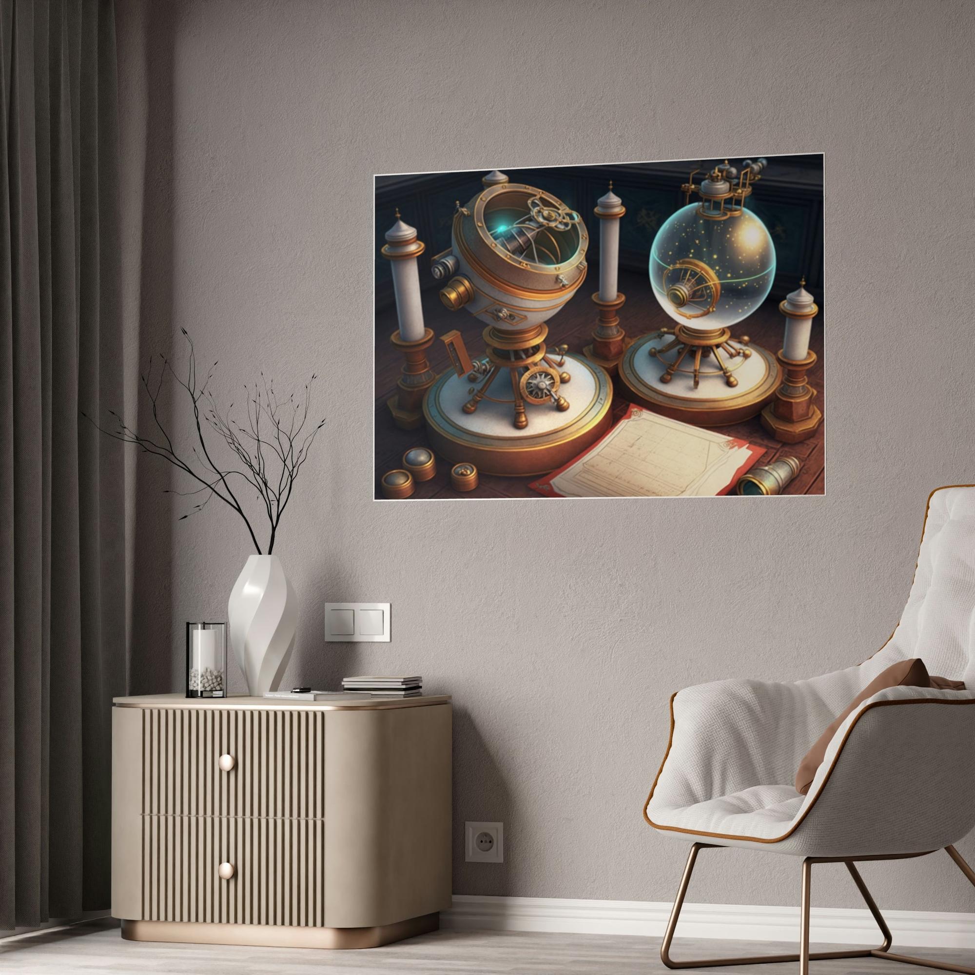 Astronomy & Space Discover the Universe: Astronomy & Space Poster & Canvas Art Print