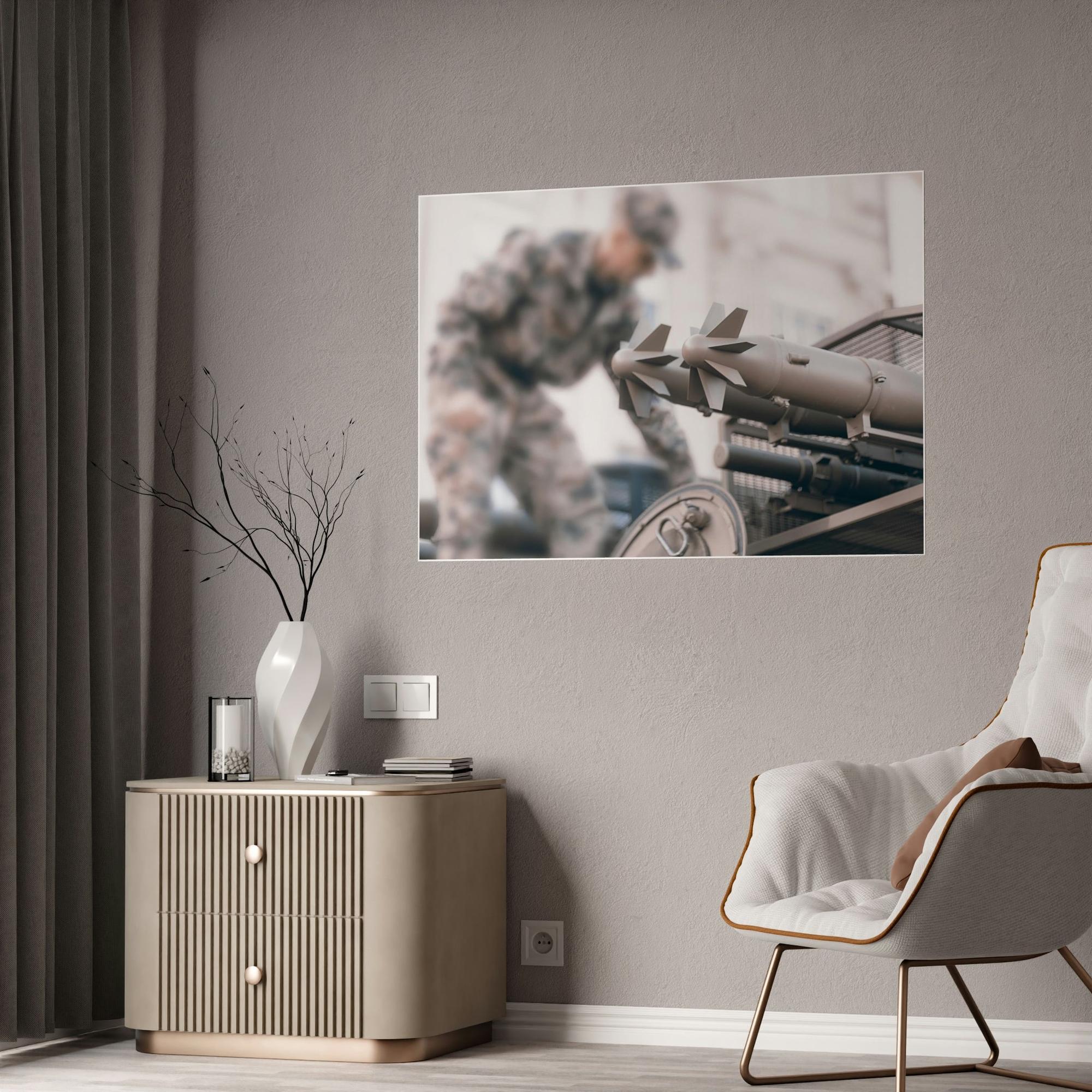 Army Patriotic Spirit: Canvas Art Featuring Army Soldiers in Action