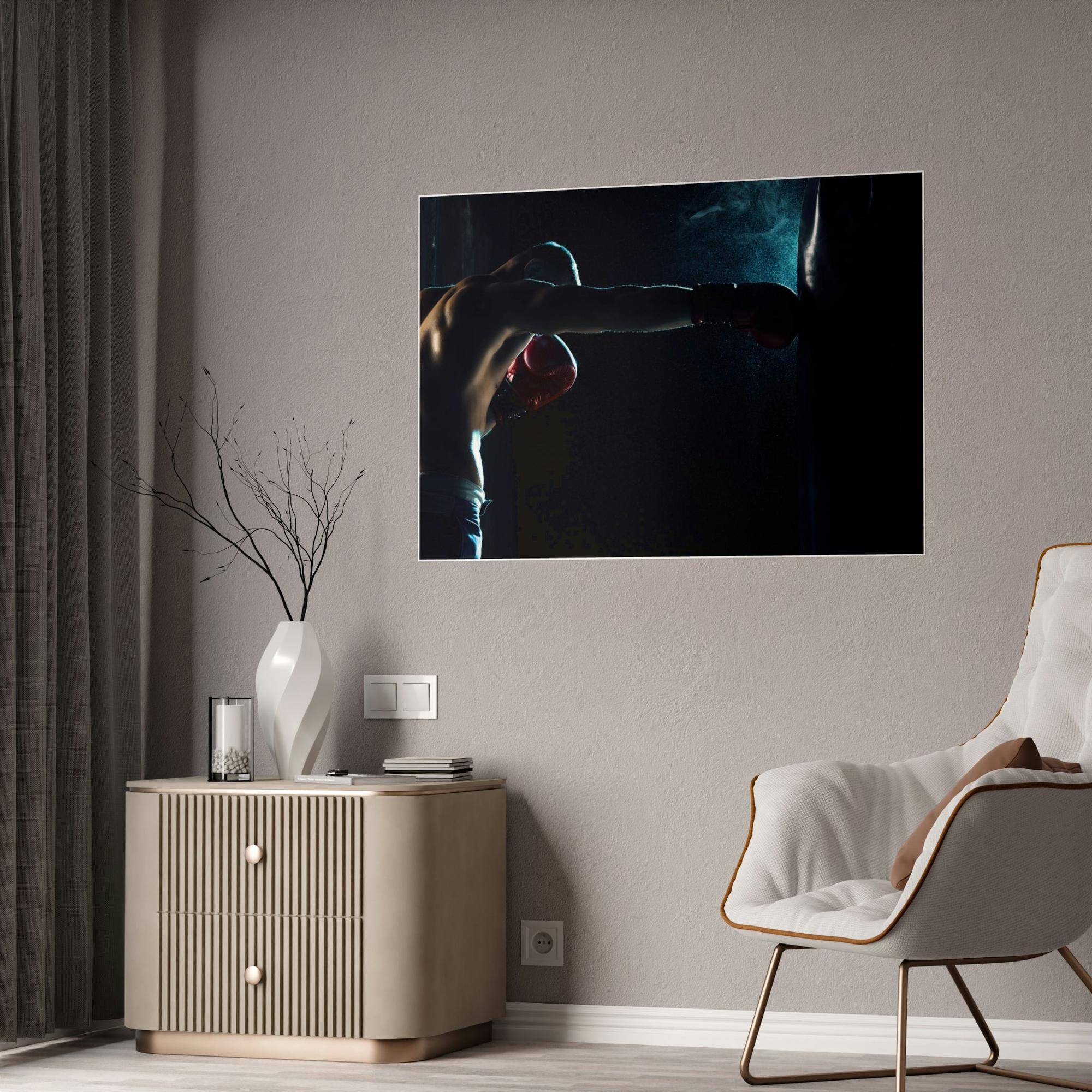 Boxing Boxing Dreams: Wall Art and Print on Canvas with Dreamy Boxing Art