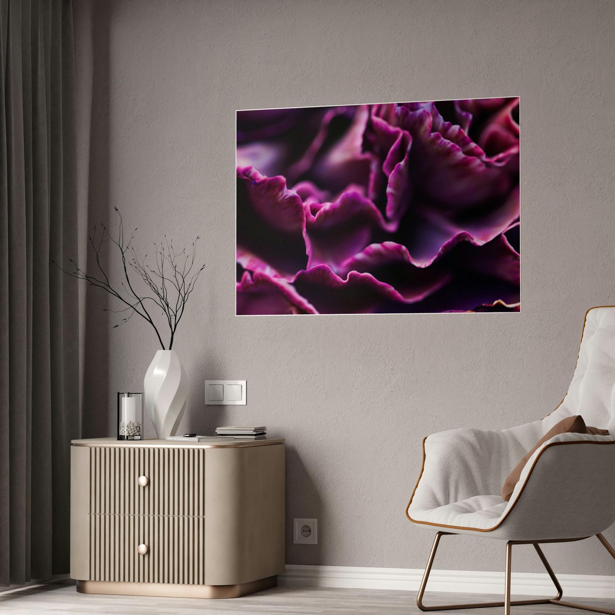 Carnations Colorful Petals: Framed Canvas and Wall Art of Carnations for Your Walls