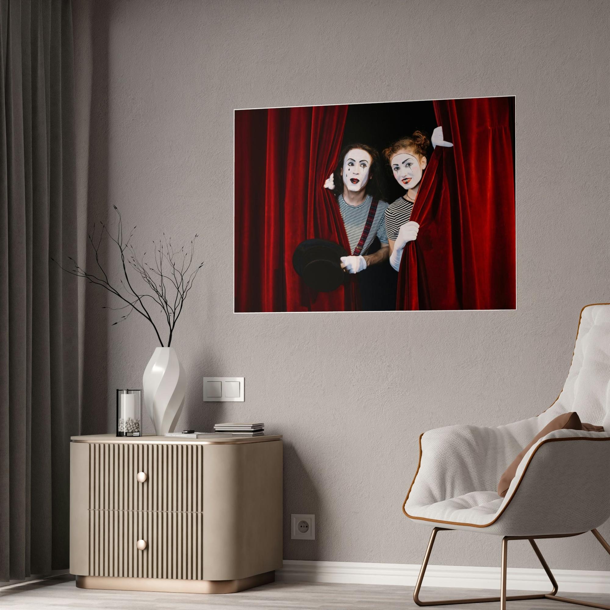 Comedians The Comedy Masters: Natural Canvas Wall Art for Humorous Spaces