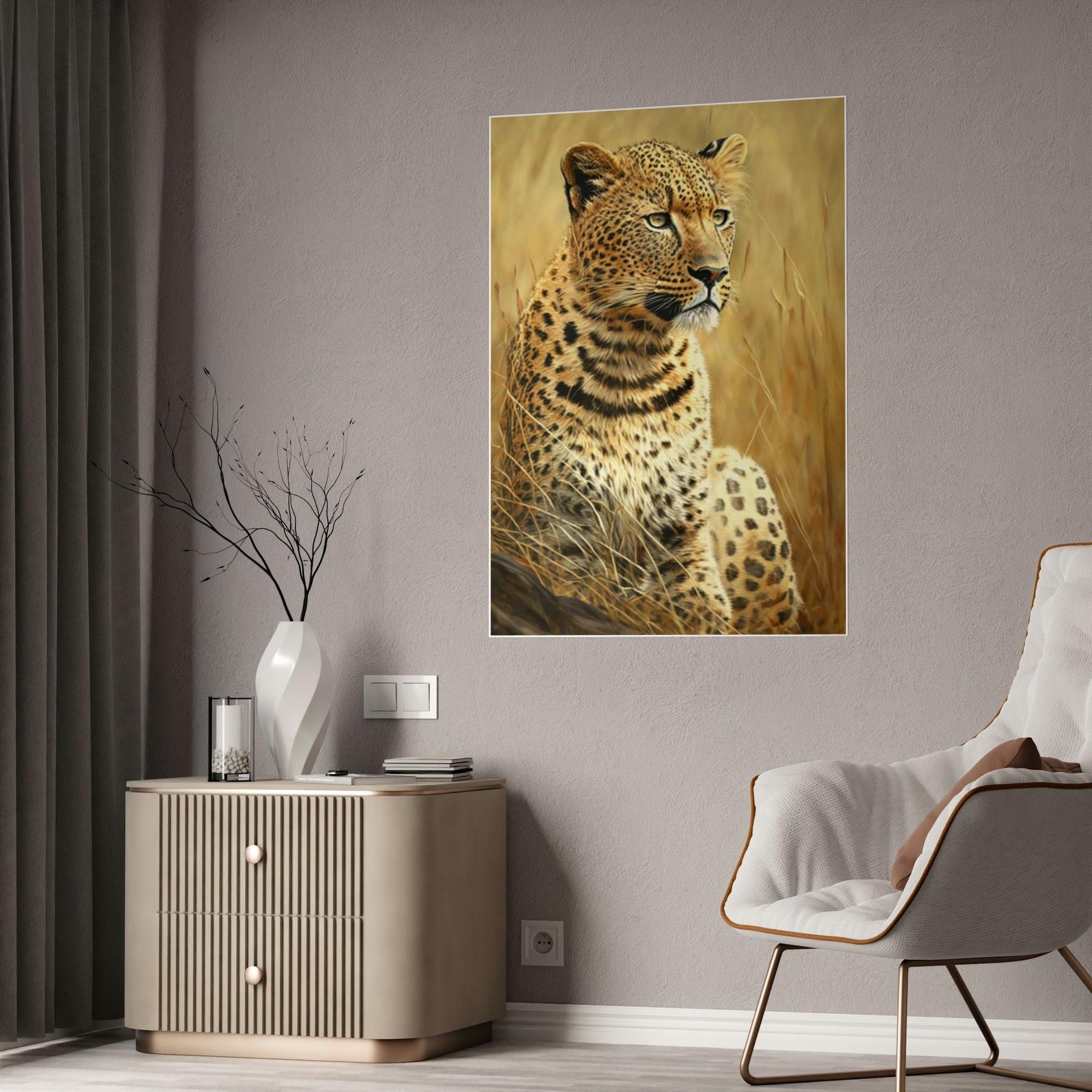 Cheetahs Savanna's Finest: Cheetahs on Dynamic Print on Canvas