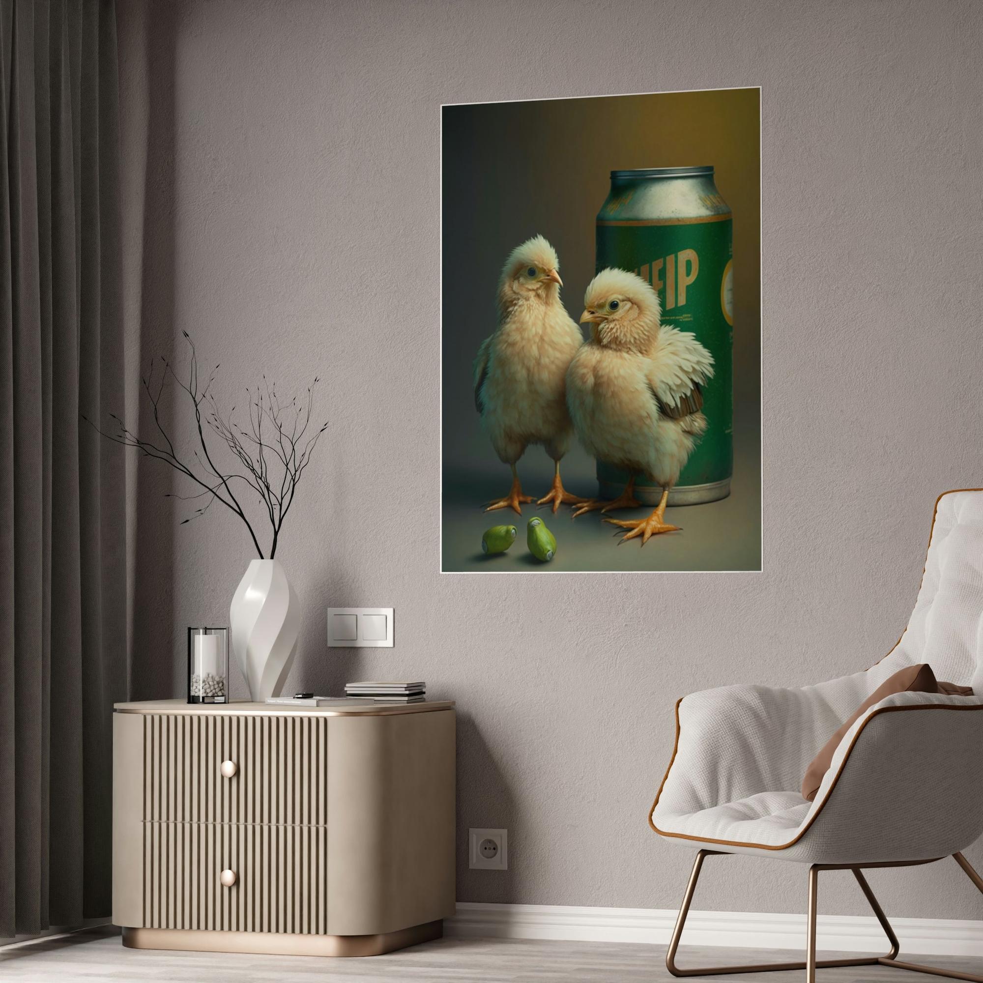 Chickens Feathered Friends: Natural Canvas with Adorable Chicken Portraits