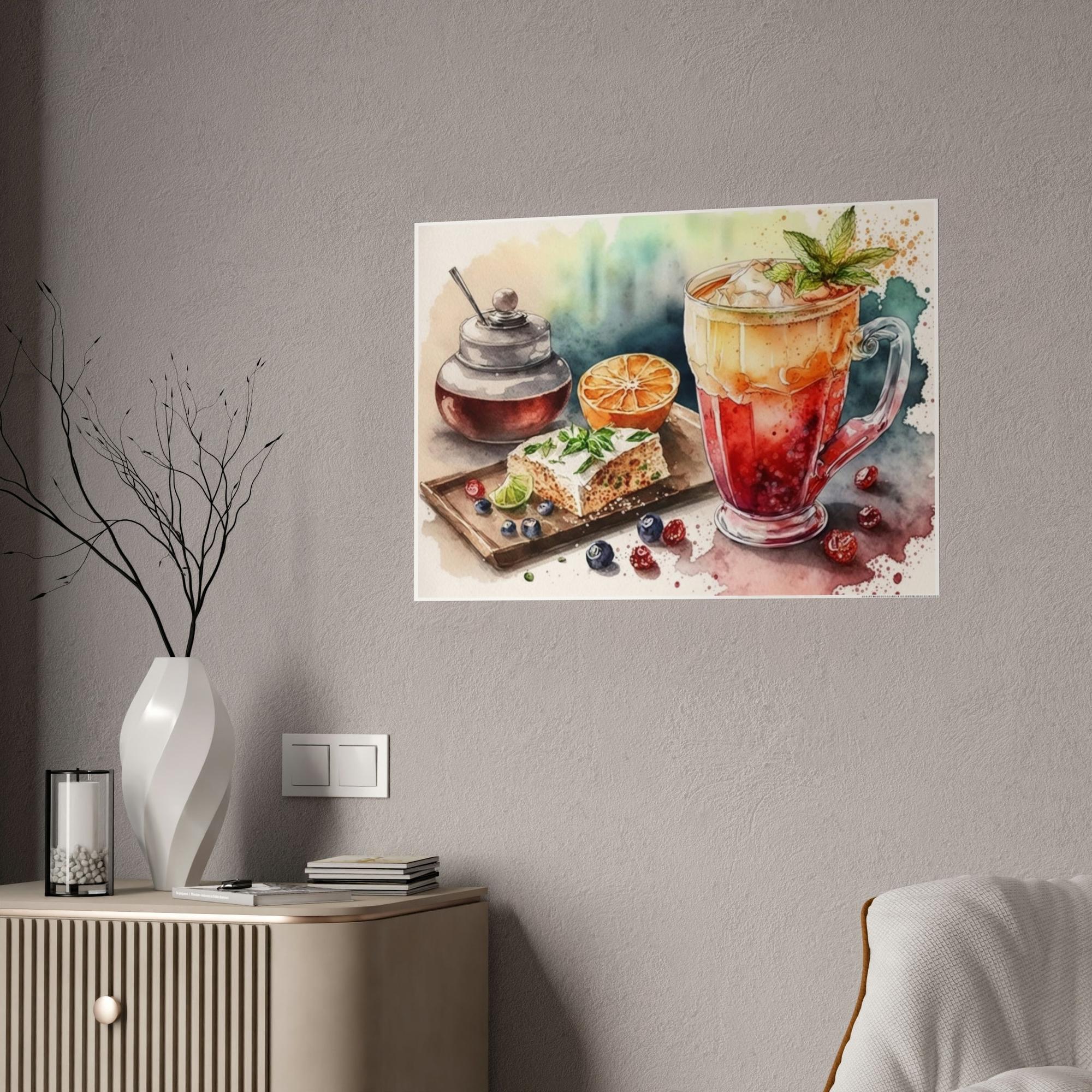 Food & Drink Food & Drink: Vibrant Framed Posters to Liven Up Your Space