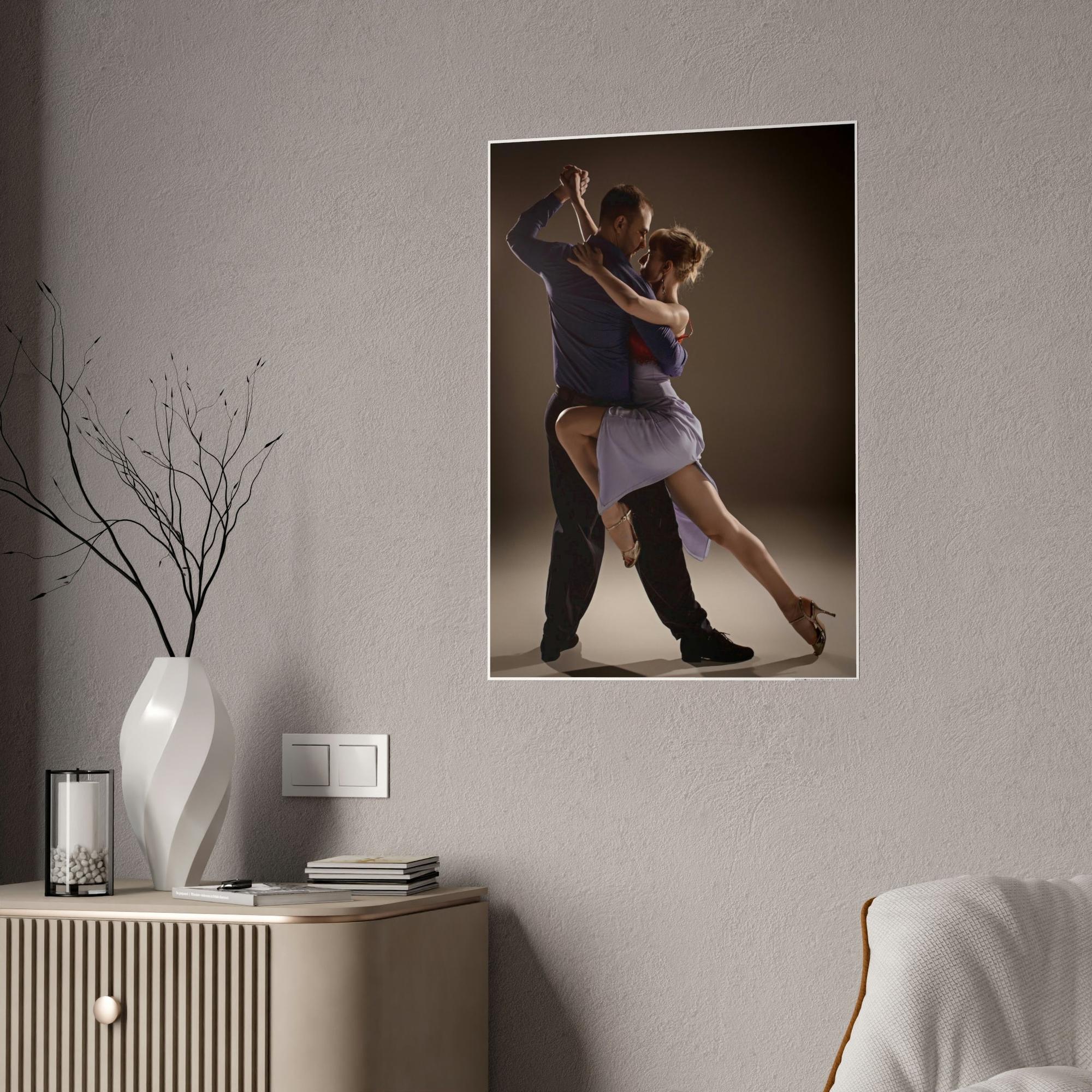 Dance The Beauty of Motion: Stunning Canvas & Poster Wall Art of a Contemporary Dancers