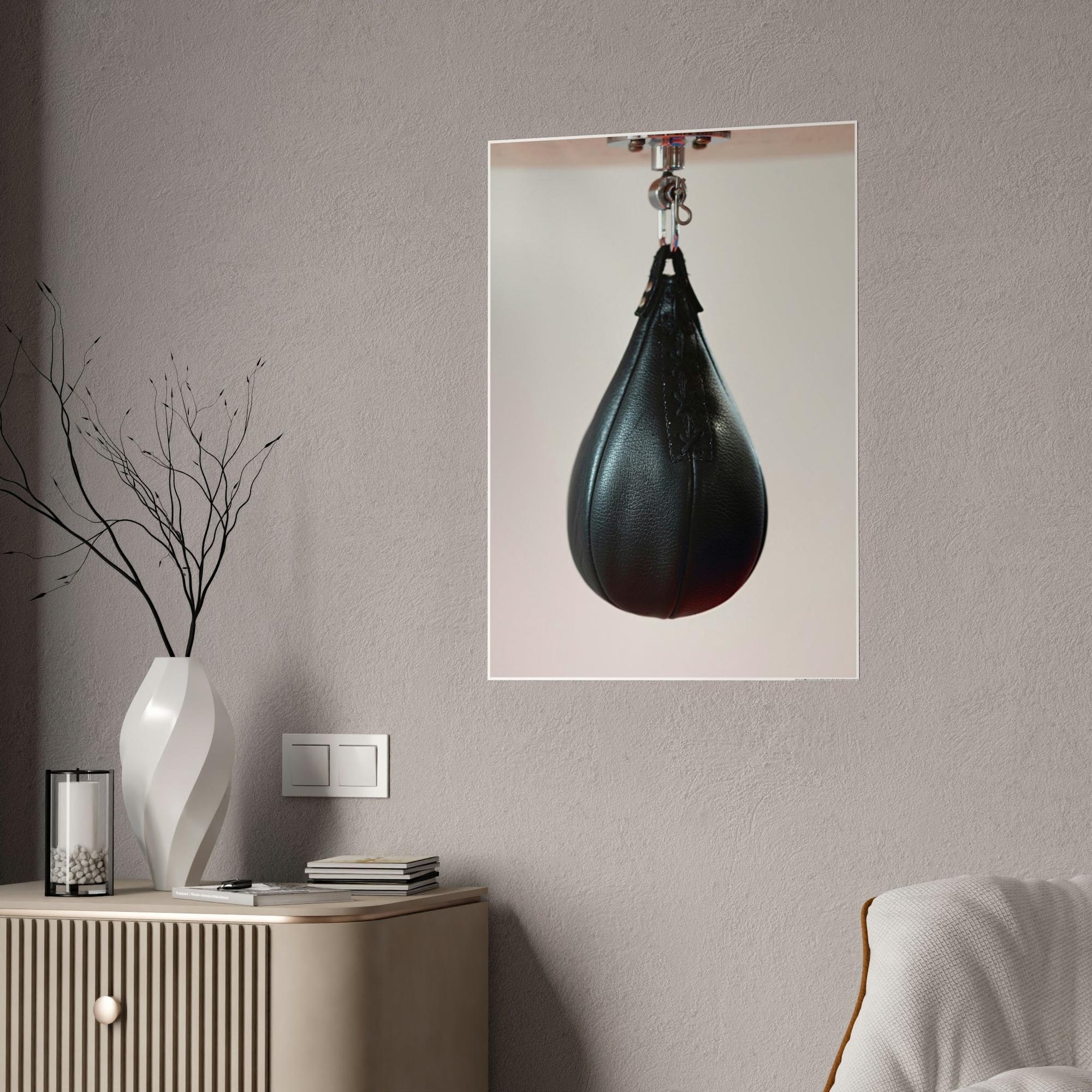 Boxing Unleash Your Boxing Skills with the Boxer's Pear: A Stunning Natural Canvas Print