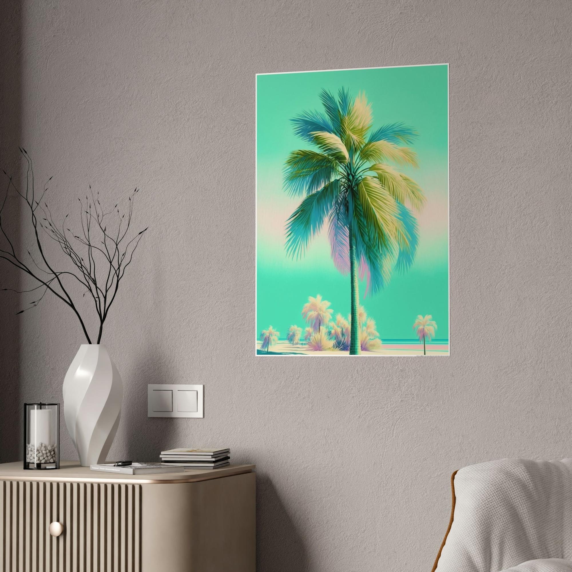 Palm Trees Palm Trees Art: Capture the Tranquil Beauty of Nature on Canvas