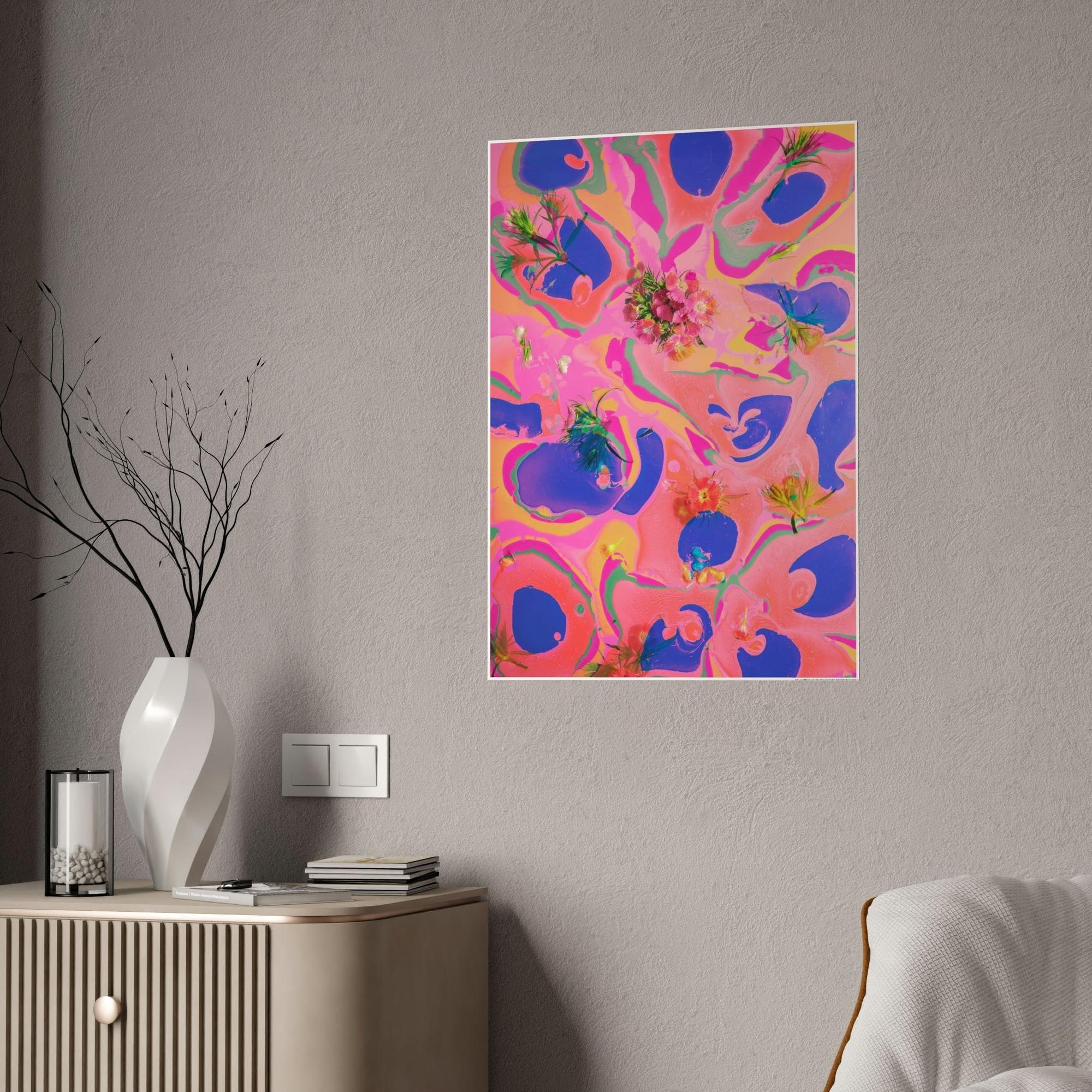Contemporary Bold and Bright: A Poster of Contemporary Graphic Design
