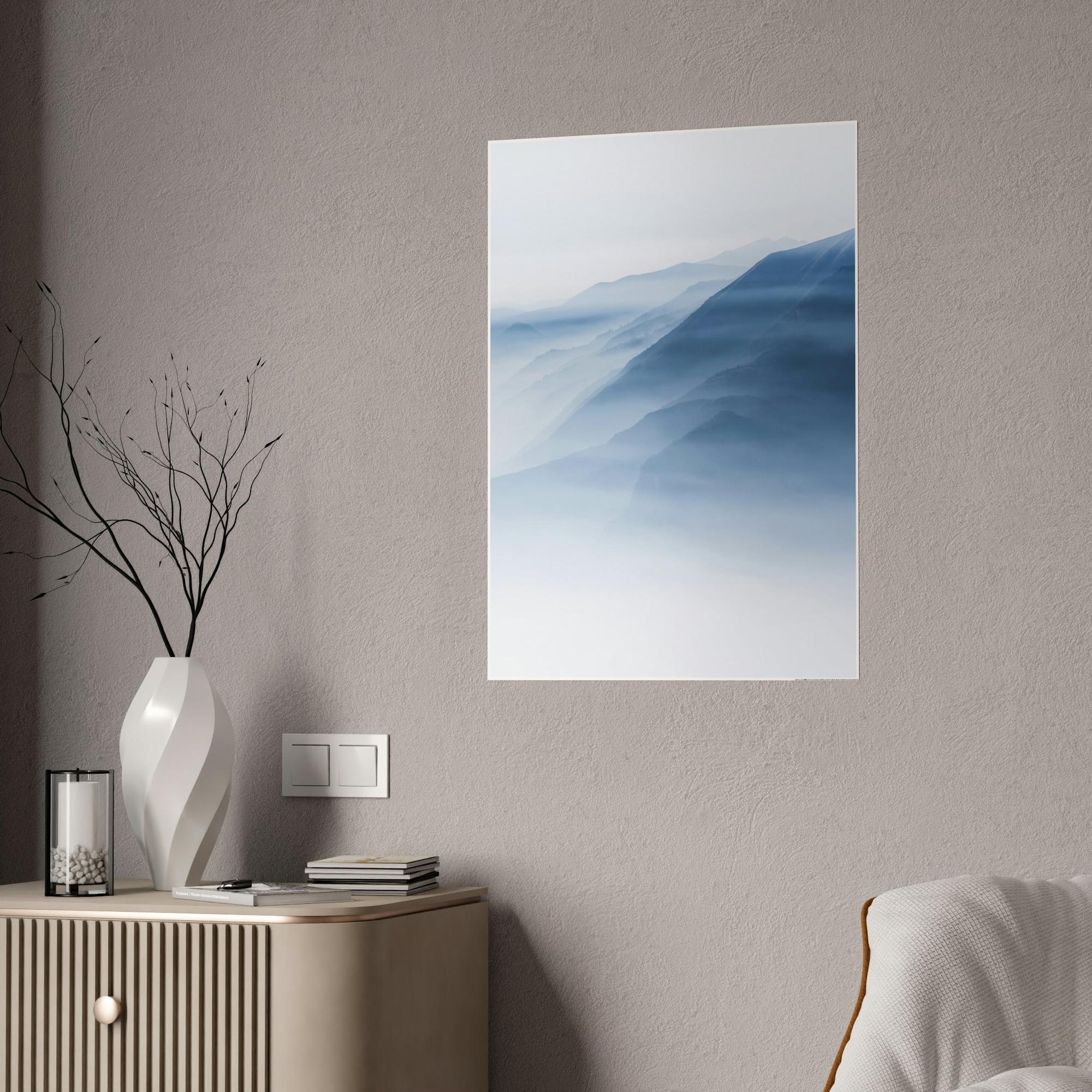 Valleys Valley of Colors: Vibrant Art Print and Poster for Your Home