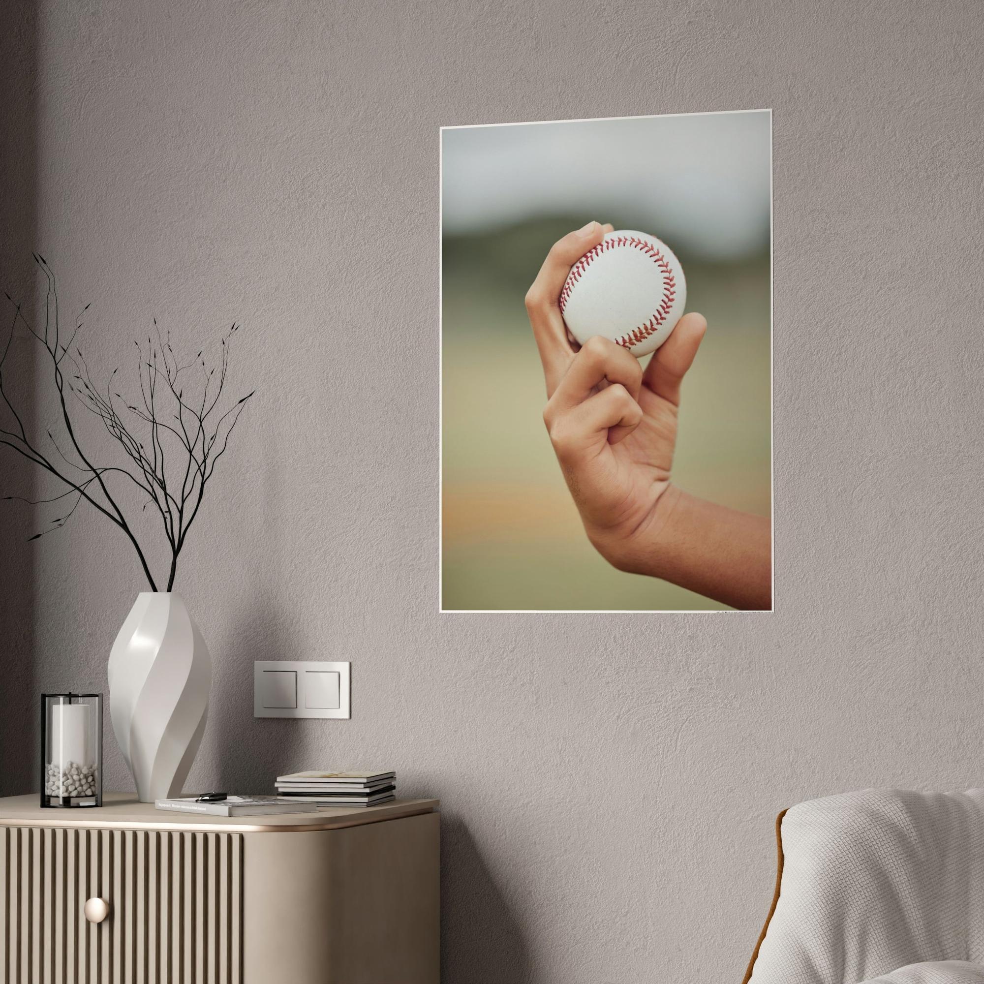 Baseball Baseball Dreamscape: Artful Canvas and Poster Prints for Sports Fans