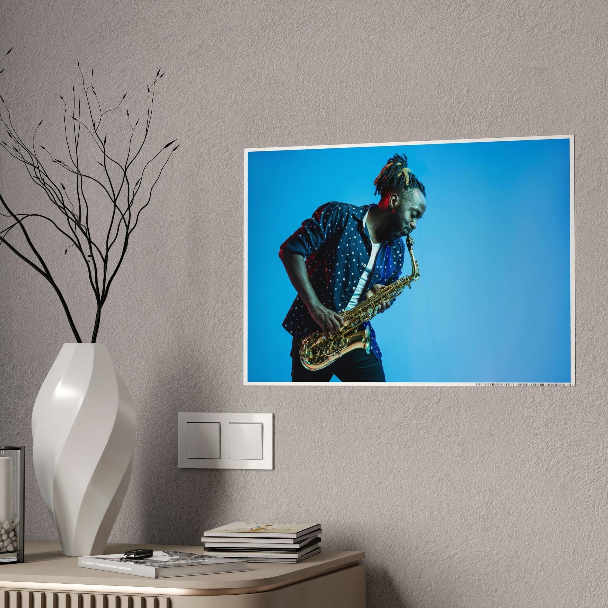 Blues Soulful Sounds: Blues Music Poster and Canvas Prints for Wall Art