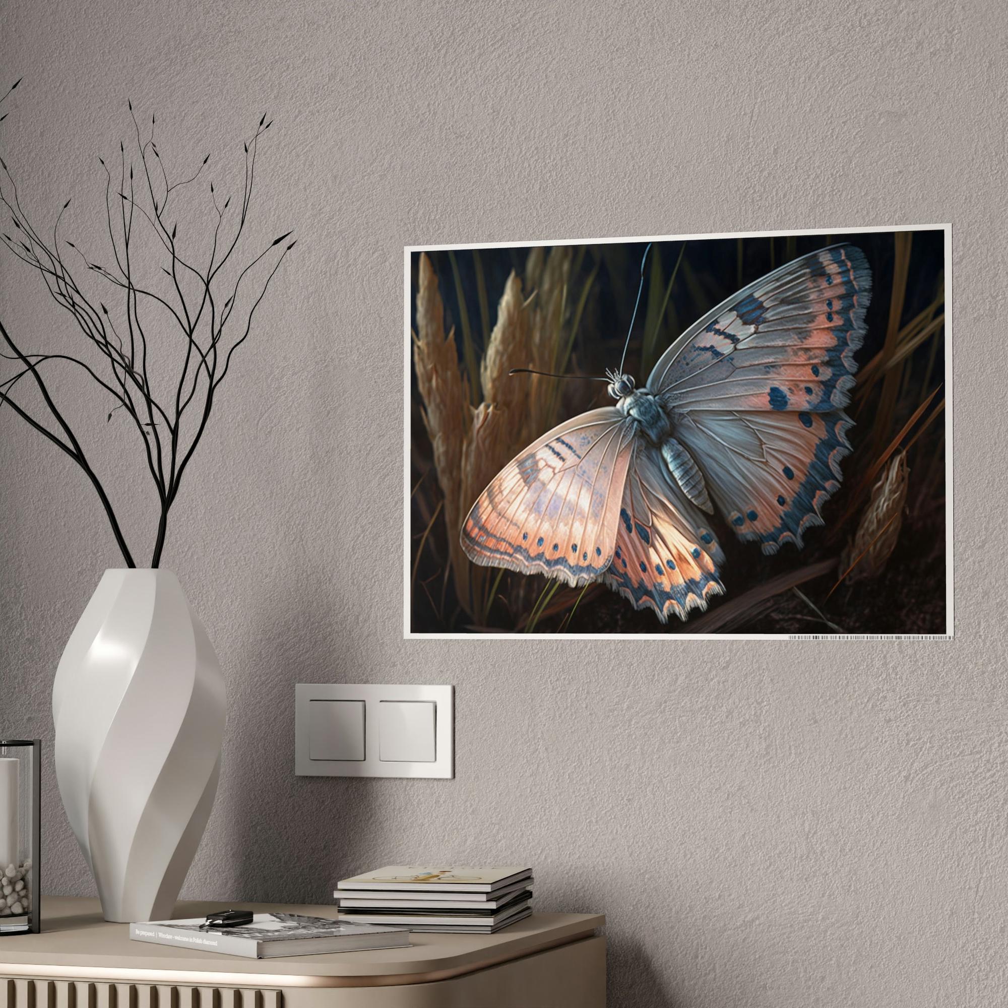 Butterflys The Beauty of Butterflie: Wall Art Canvas & Poster Print
