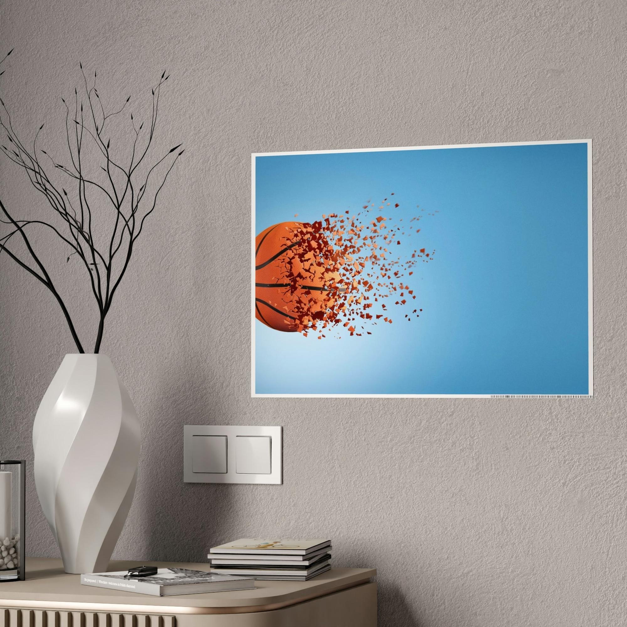 Basketball Basketball Magic: Print on Canvas and Framed Posters for Fans of the Game