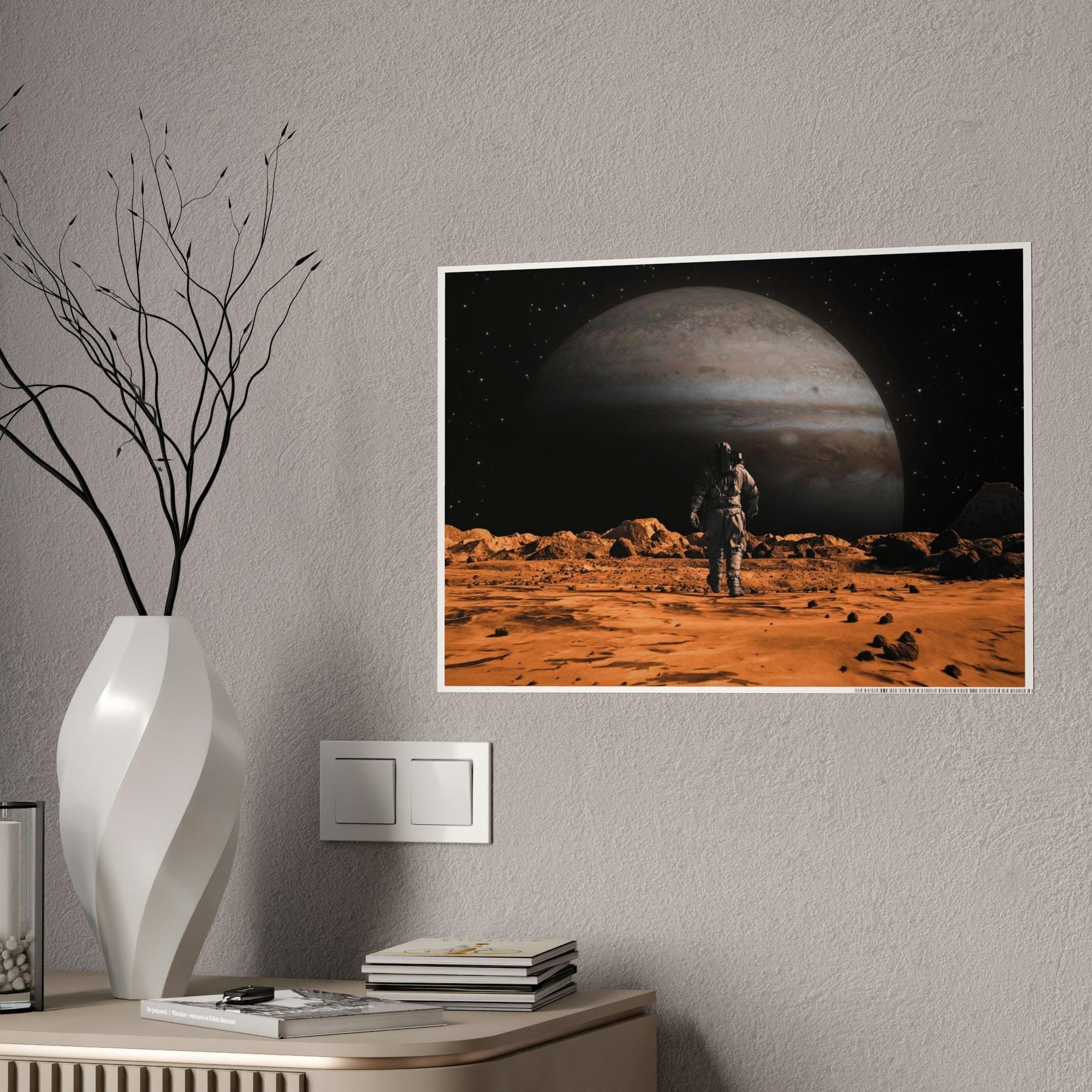 Astronauts The Art of Astronauts: Framed Canvas for Your Personal Gallery