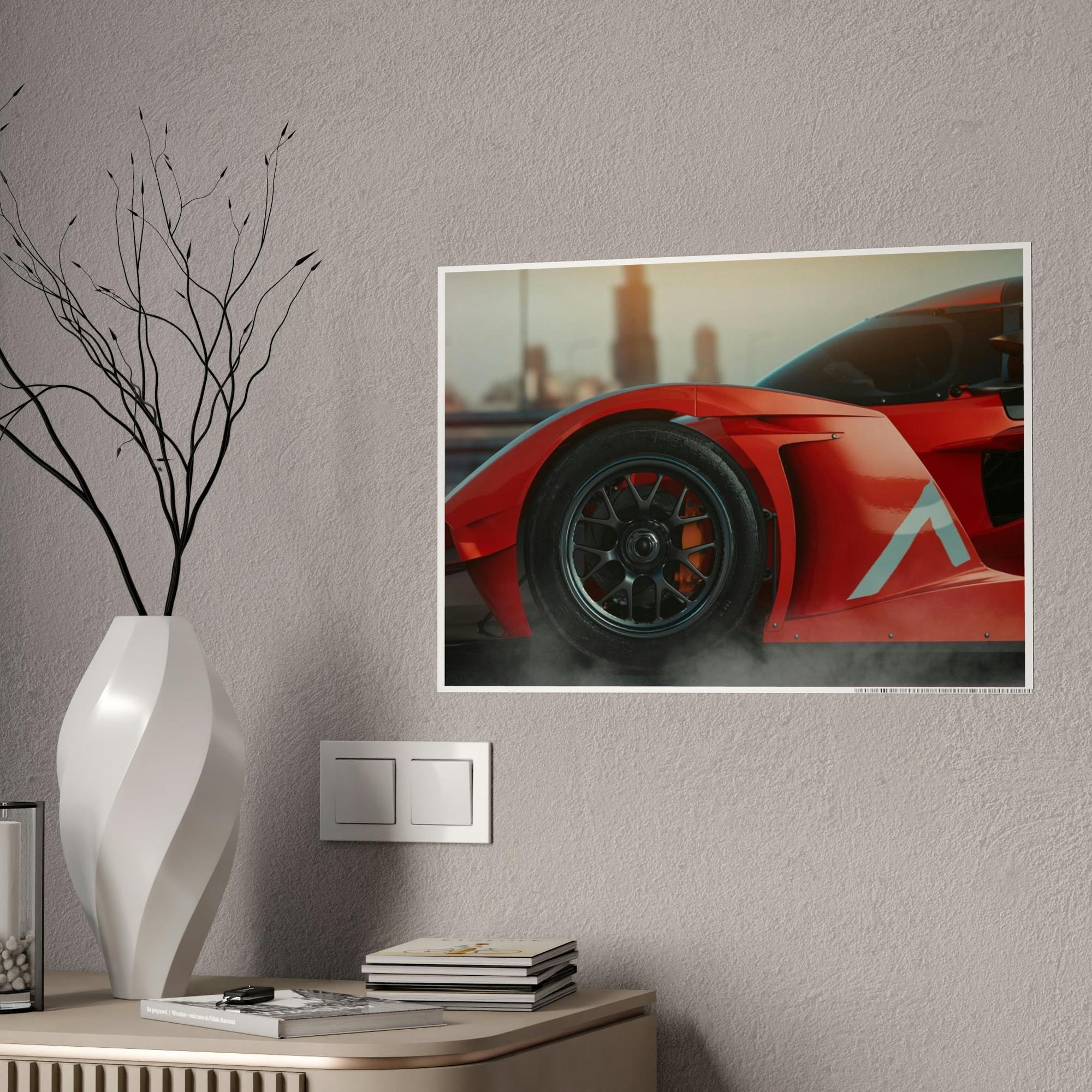 Auto Racing The Need for Speed: Canvas & Posters Art of Auto Racing