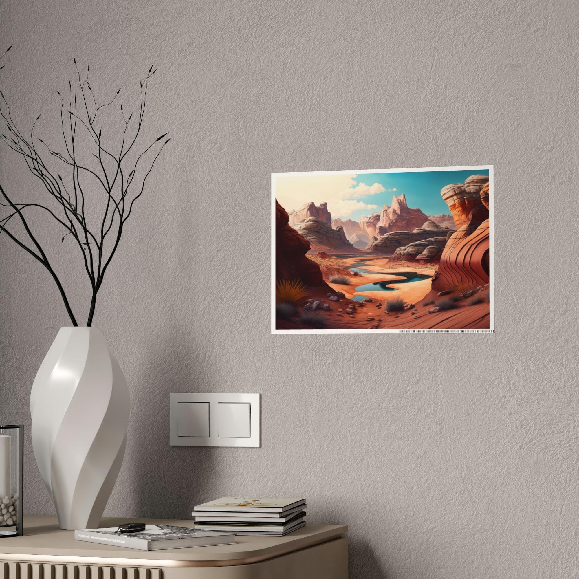 Canyon Nature's Beauty: Canyons Print on Canvas and Art Prints for Your Home