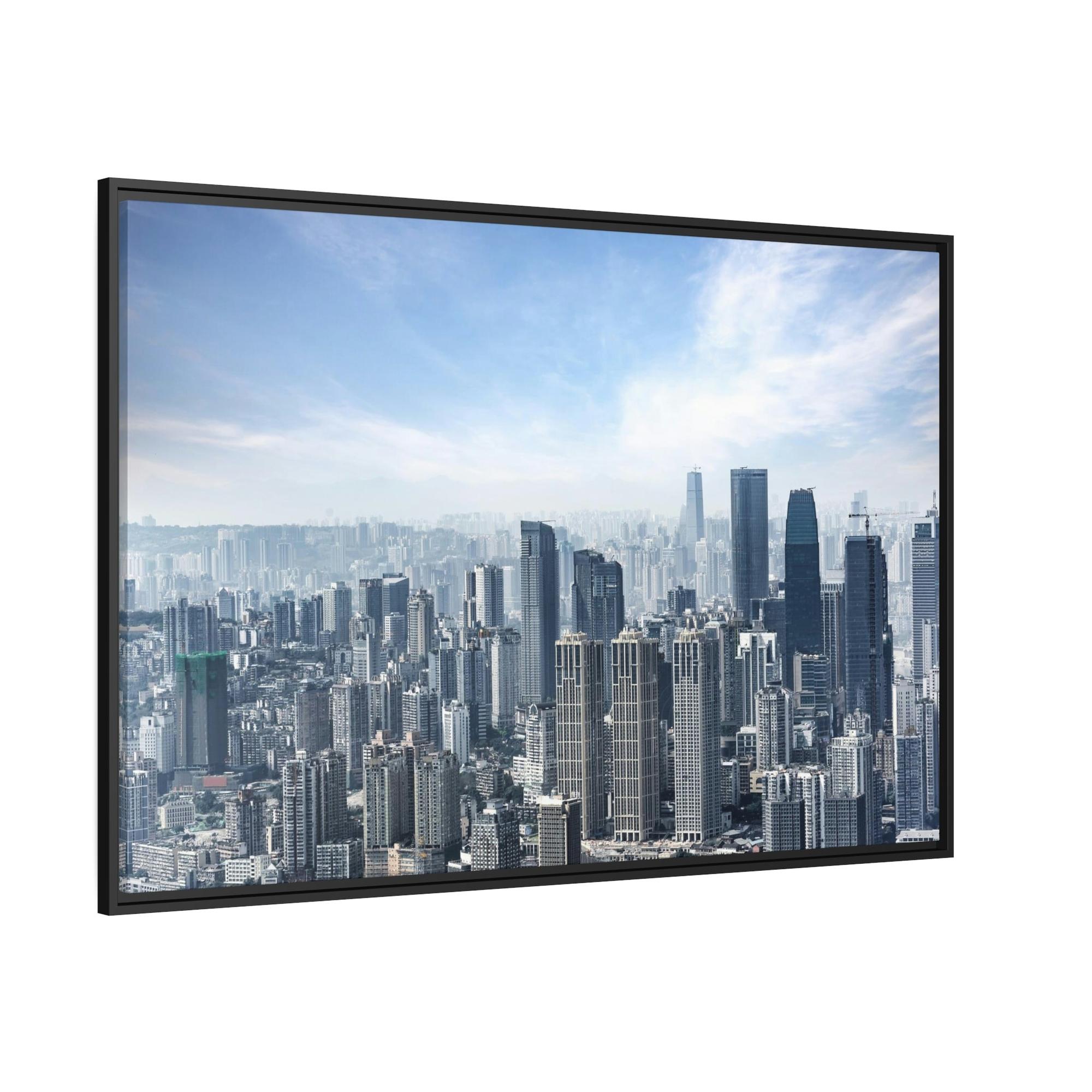 Cities Urban Dreams: Cityscapes on Natural Canvas & Poster