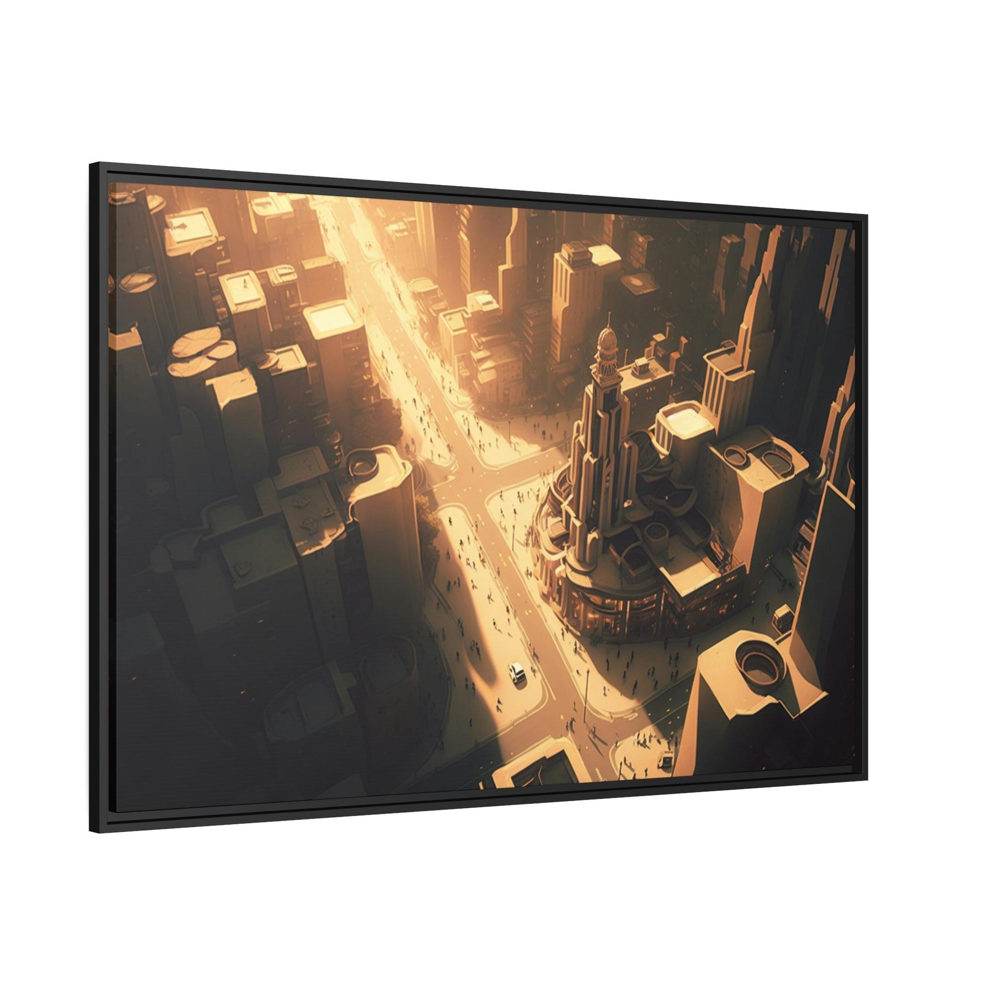 Cities Framed in the City: Stunning Cityscape Art on Framed Canvas & Poster
