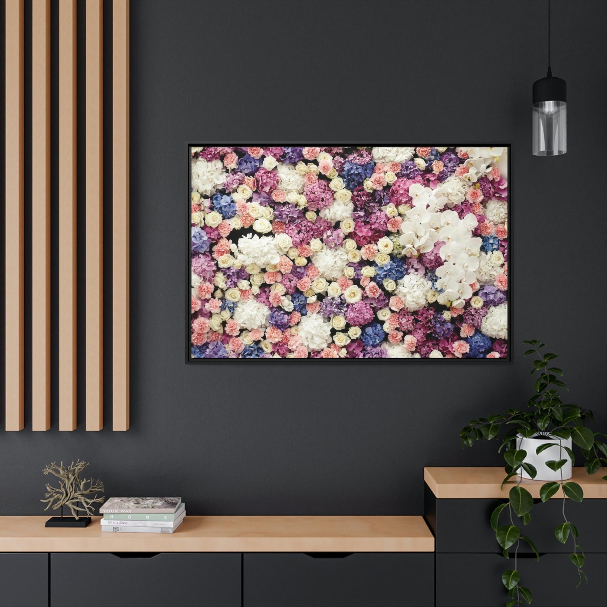 Flowers Blooming Beauty: Natural Canvas & Poster Print of Exquisite Flowers