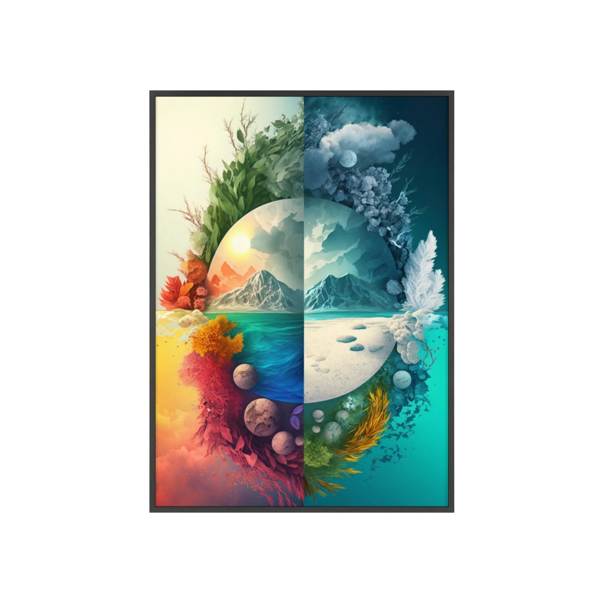 Seasons Seasonal Symphony: A Canvas of Nature's Harmonious Rhythms
