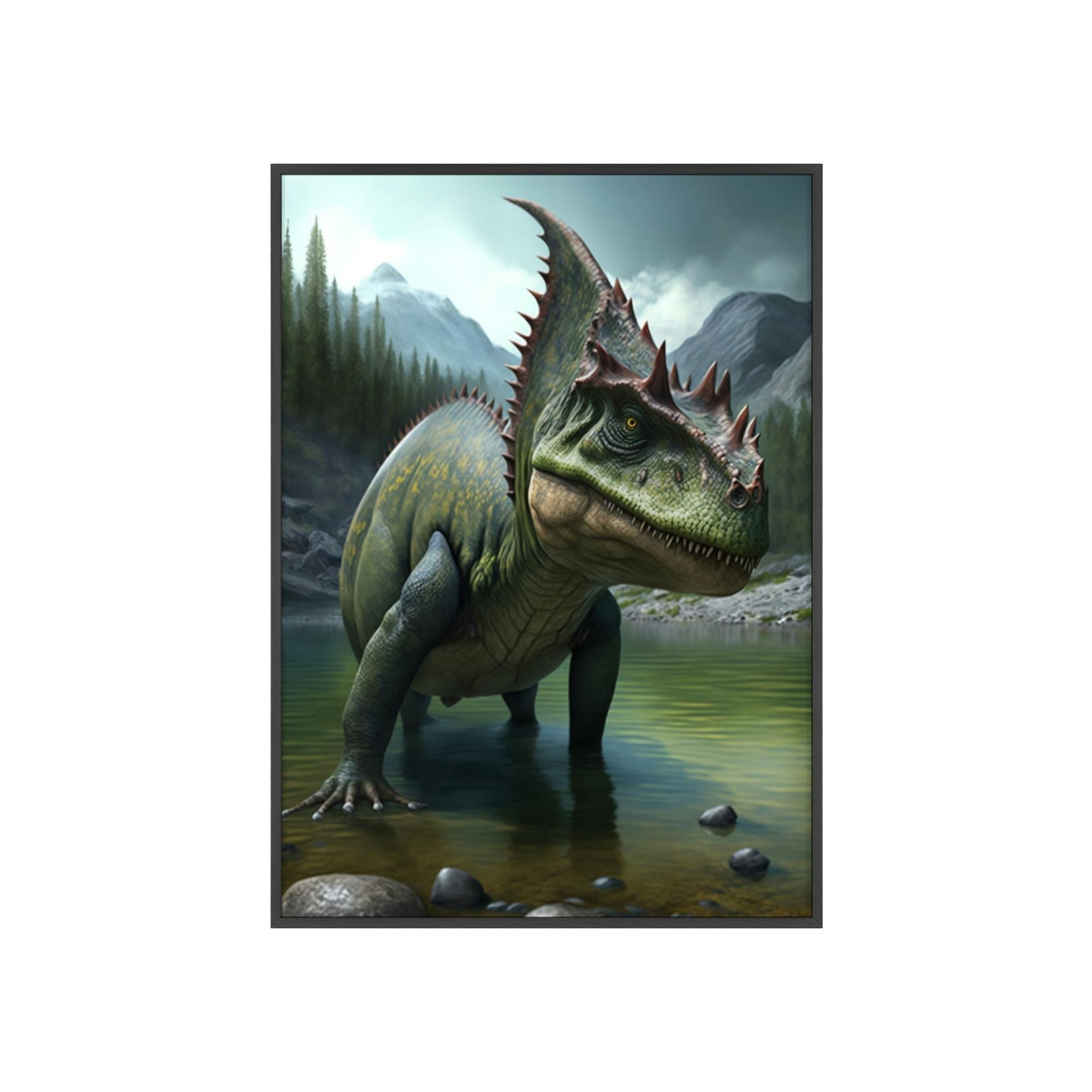 Dinosaurs Jurassic Dreams: Canvas & Poster of Dinosaurs and Imagination