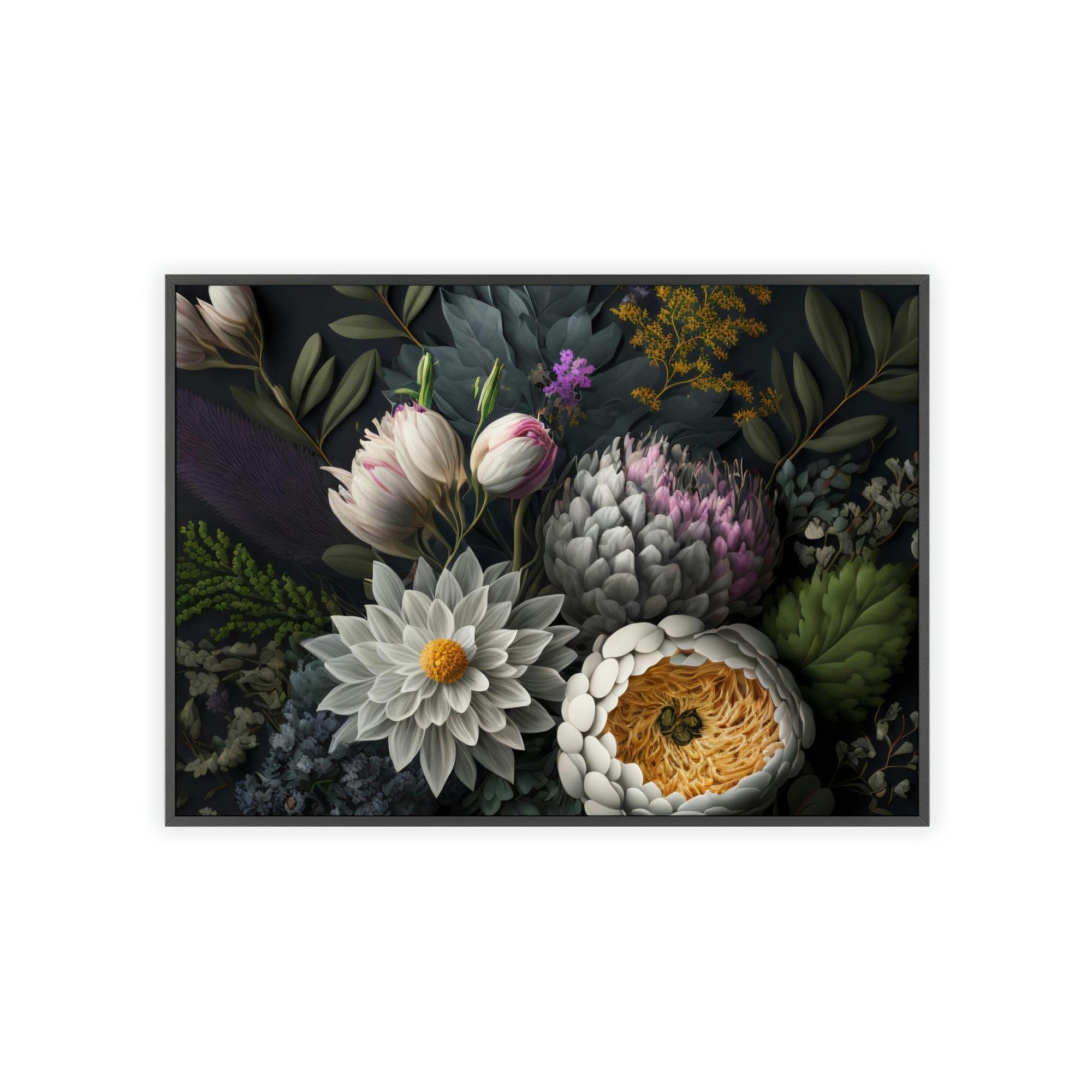 Floral A Garden's Embrace: Blossoming Beauty