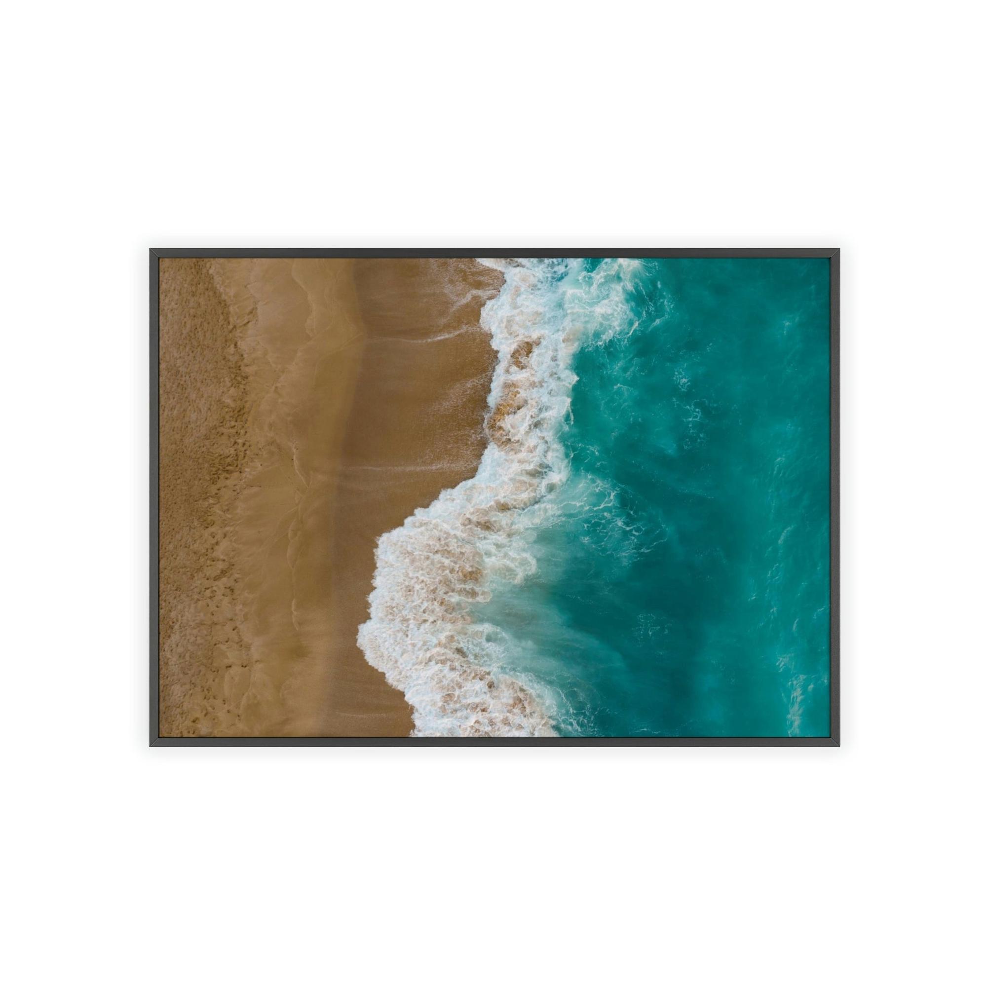 Coastal The Coastal Breeze: Framed Canvas & Poster of Refreshing Coastal View