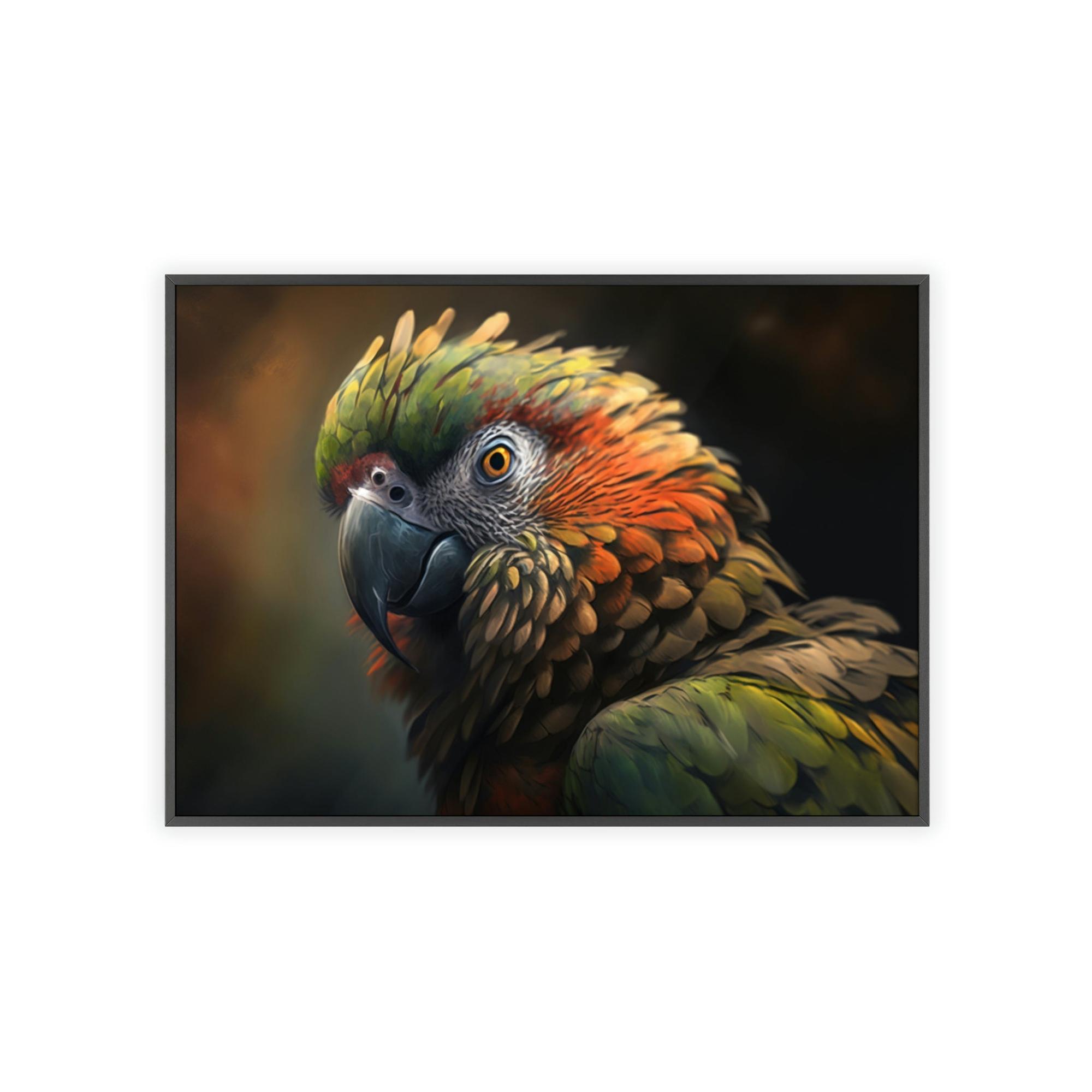 Parrots Parrot Whispers: A Canvas of Tropical Secrets and Mysteries