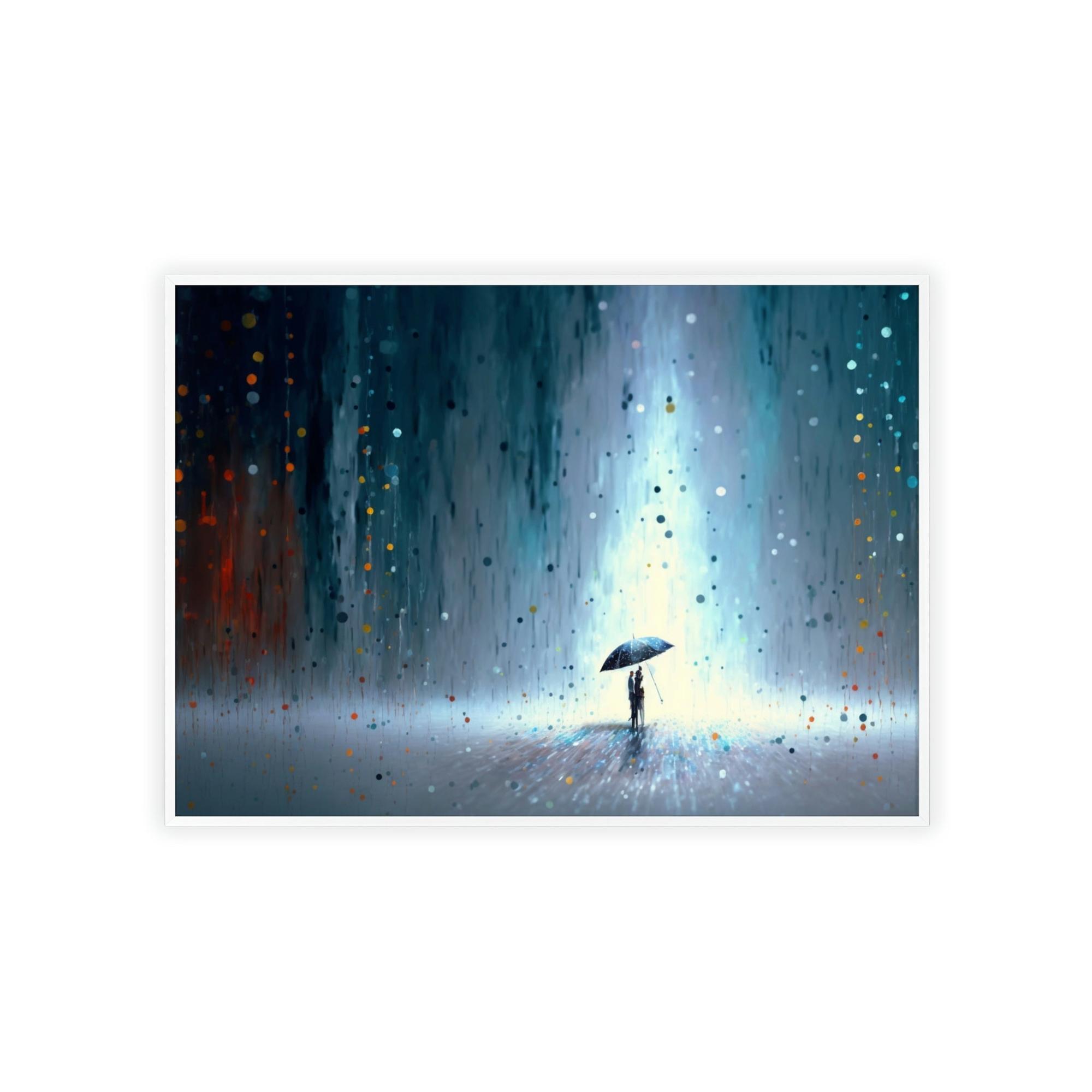 Abstract Landscape Whimsical Dreamscape: A Natural Canvas Wall Art of an Imaginary Landscape