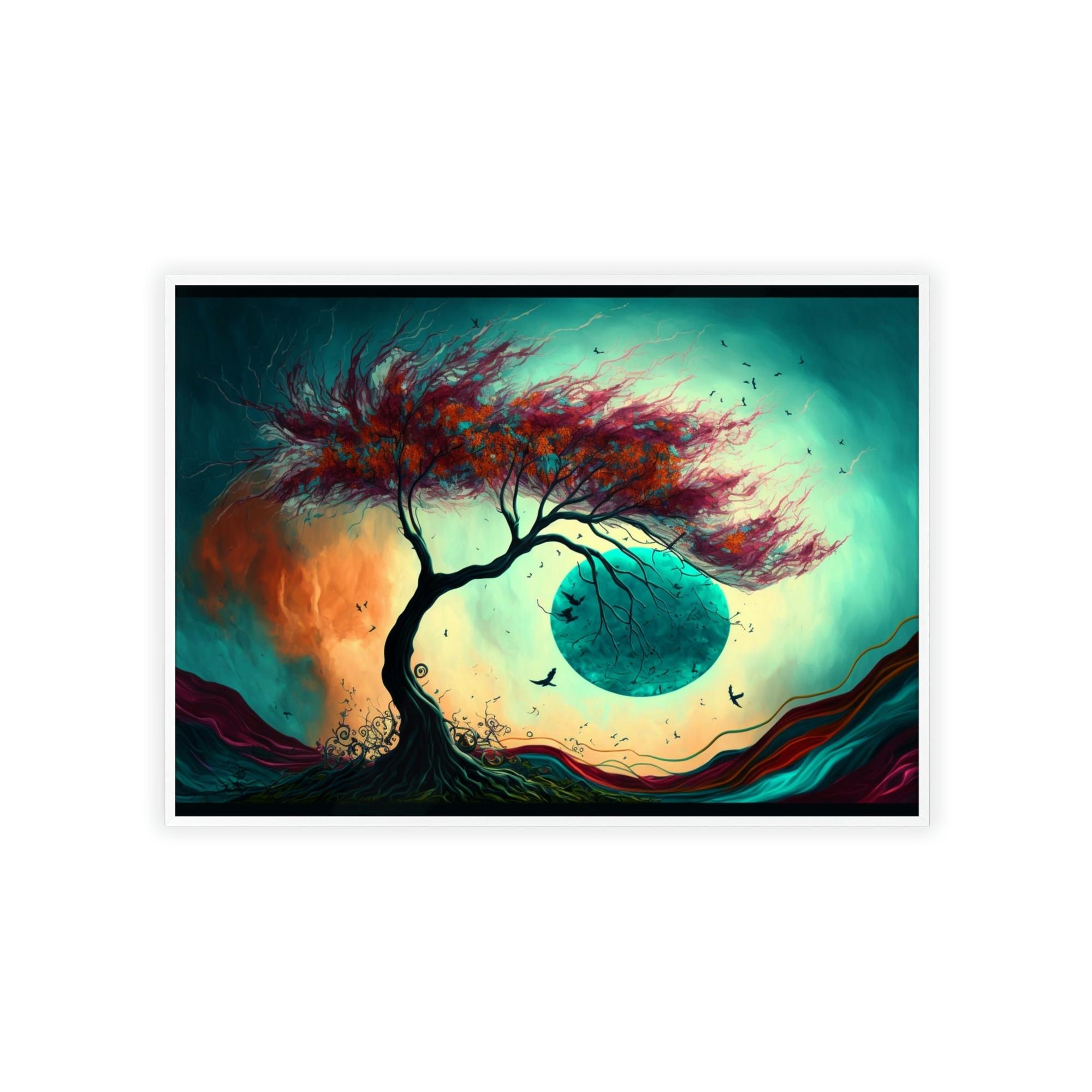 Abstract Landscape Natural Canvas & Poster Print of Abstract Terrain: Landscape Wall Decor
