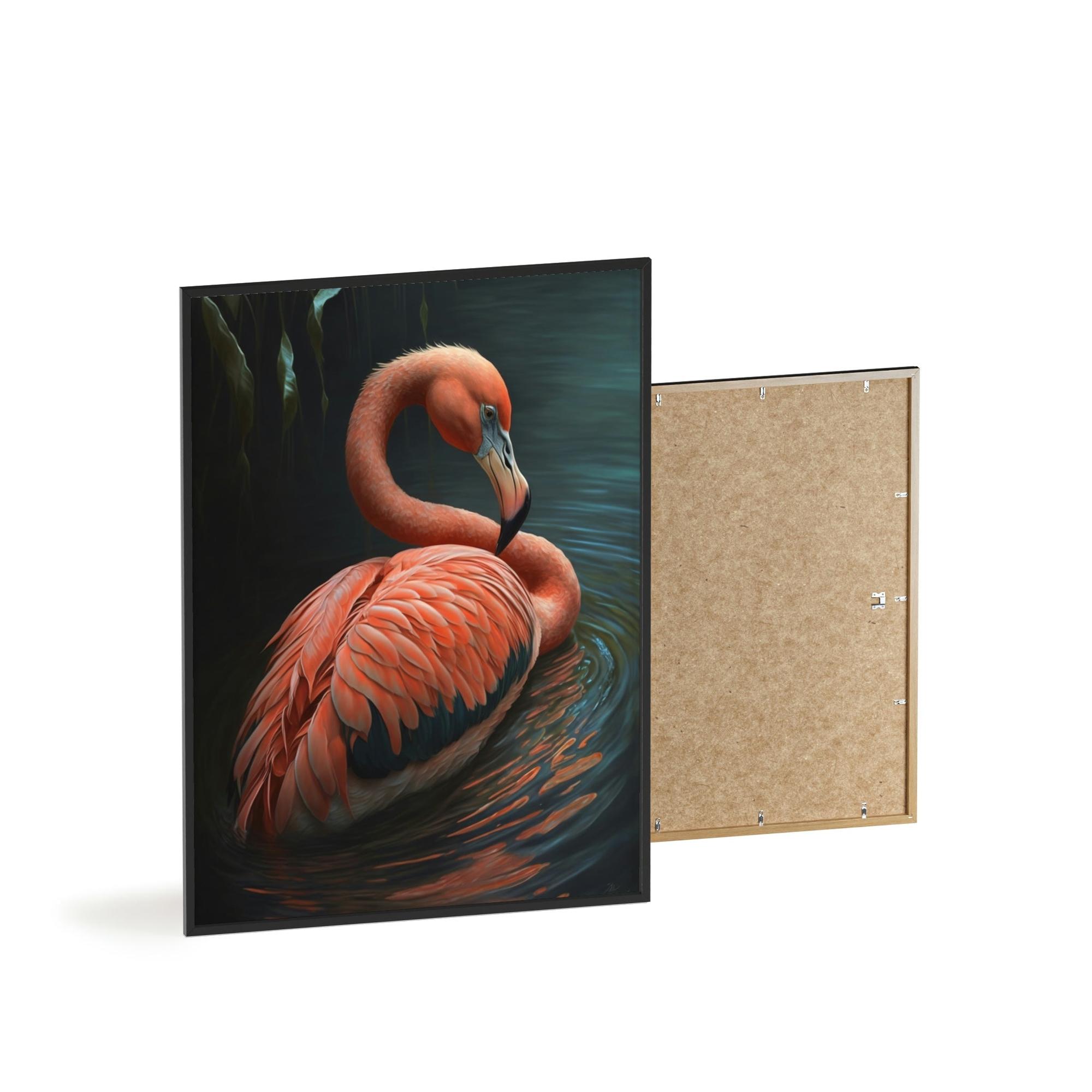 Flamingos Flamingo Serenade: A Canvas of Tropical Sounds and Colors