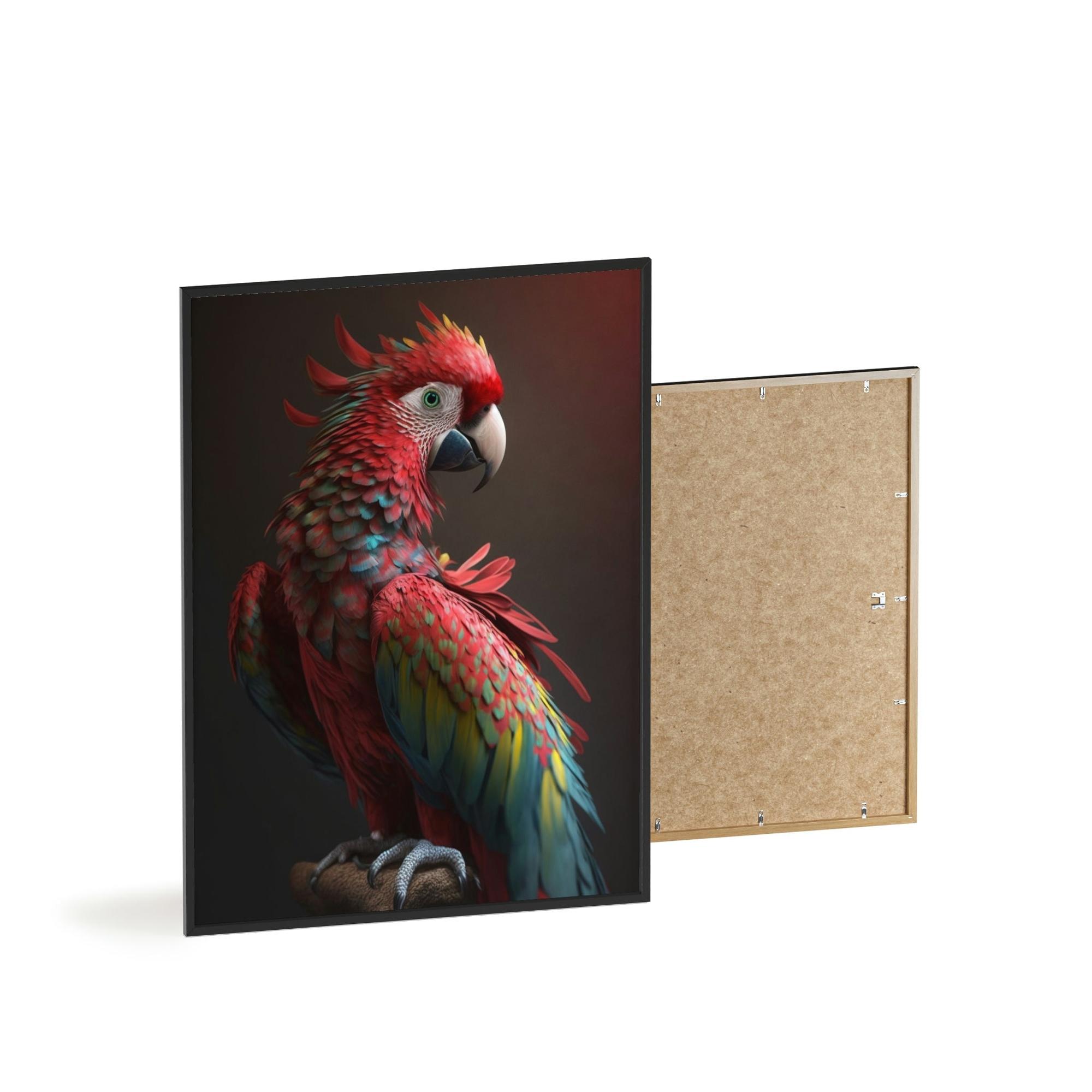 Parrots Winged Wonders: A Canvas of Parrot Majesty and Magic