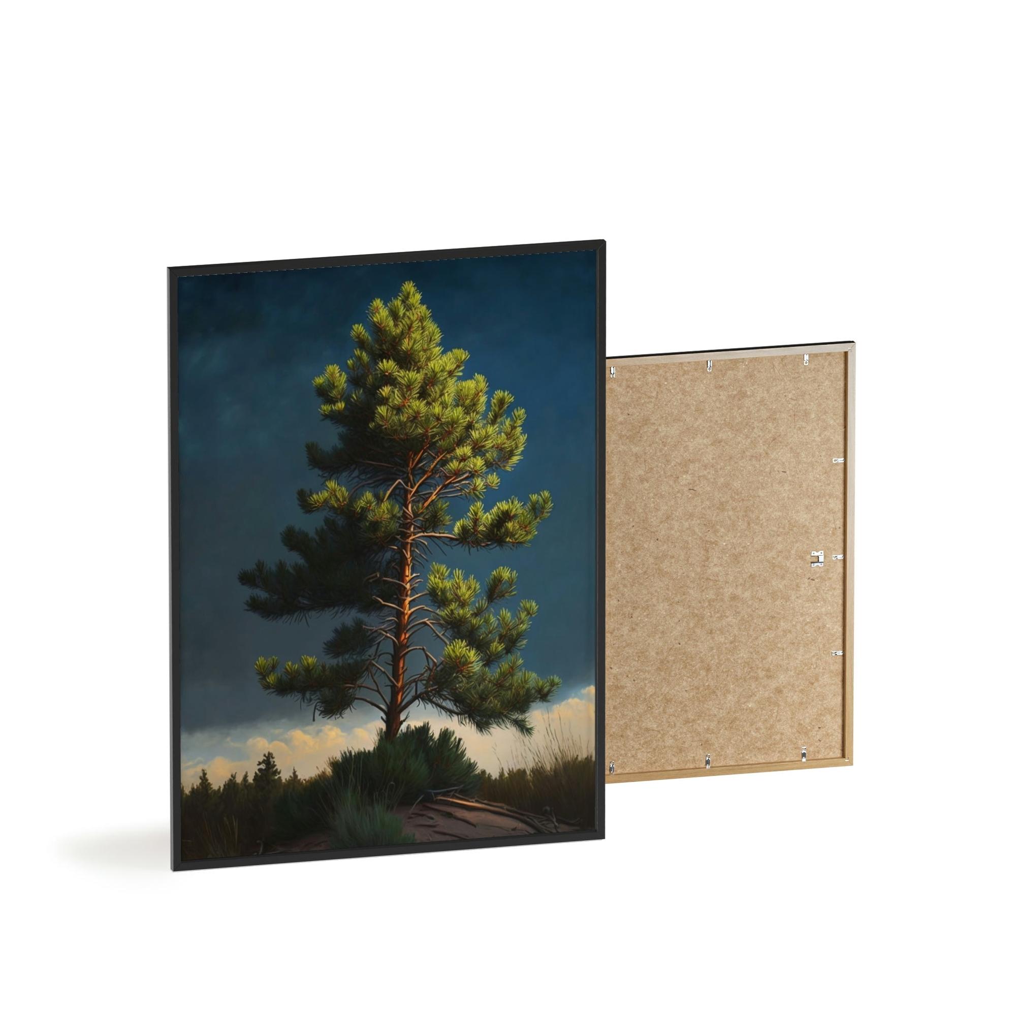 Pine Trees Pine Tree Sanctuary: A Canvas of Peace and Solitude