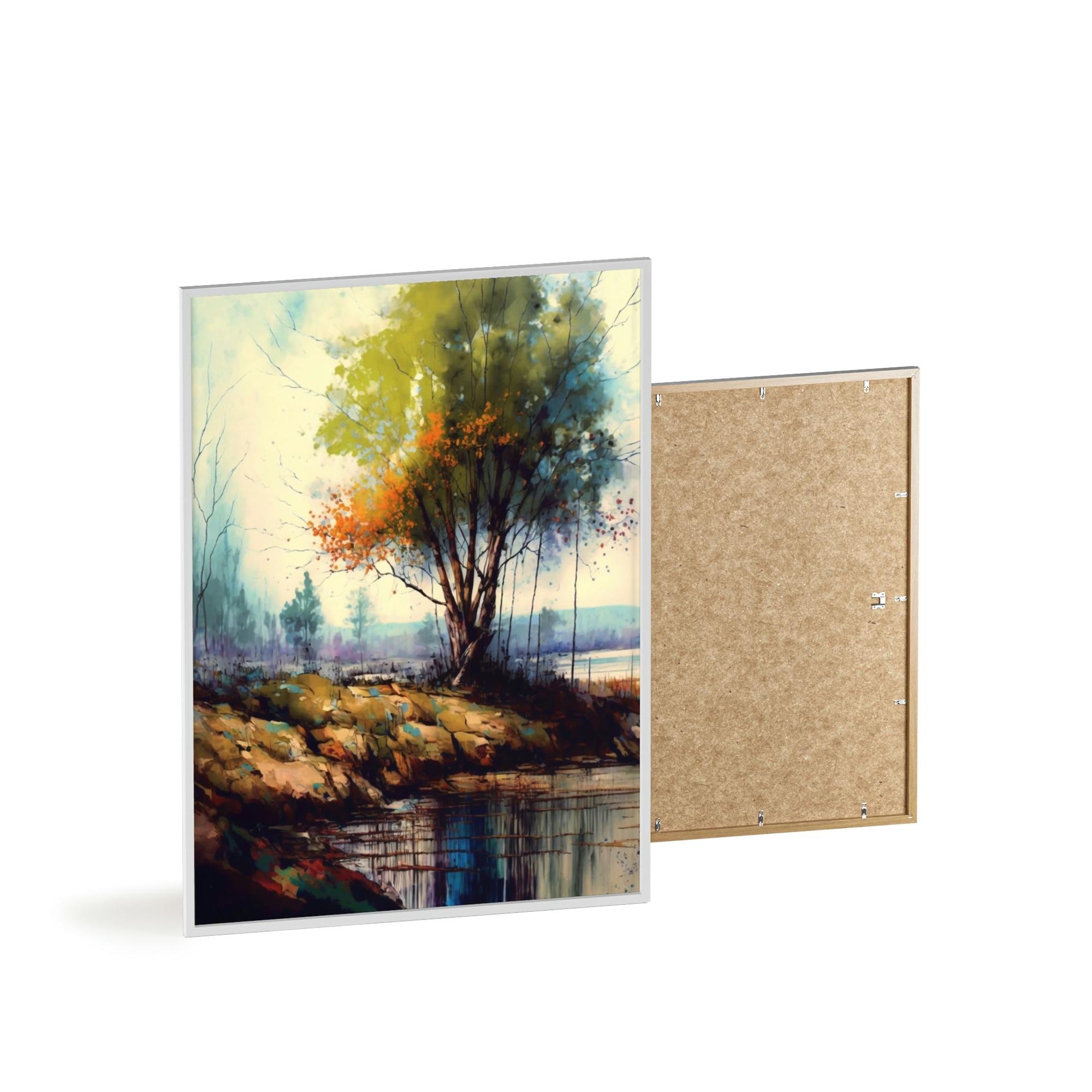Abstract Landscape Ethereal Beauty: A Print on Canvas  & Poster of a Sublime Landscape