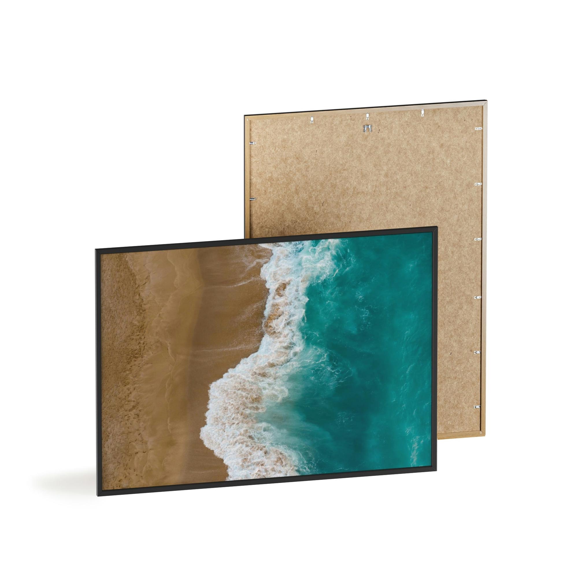 undefined The Coastal Breeze: Framed Canvas & Poster of Refreshing Coastal View