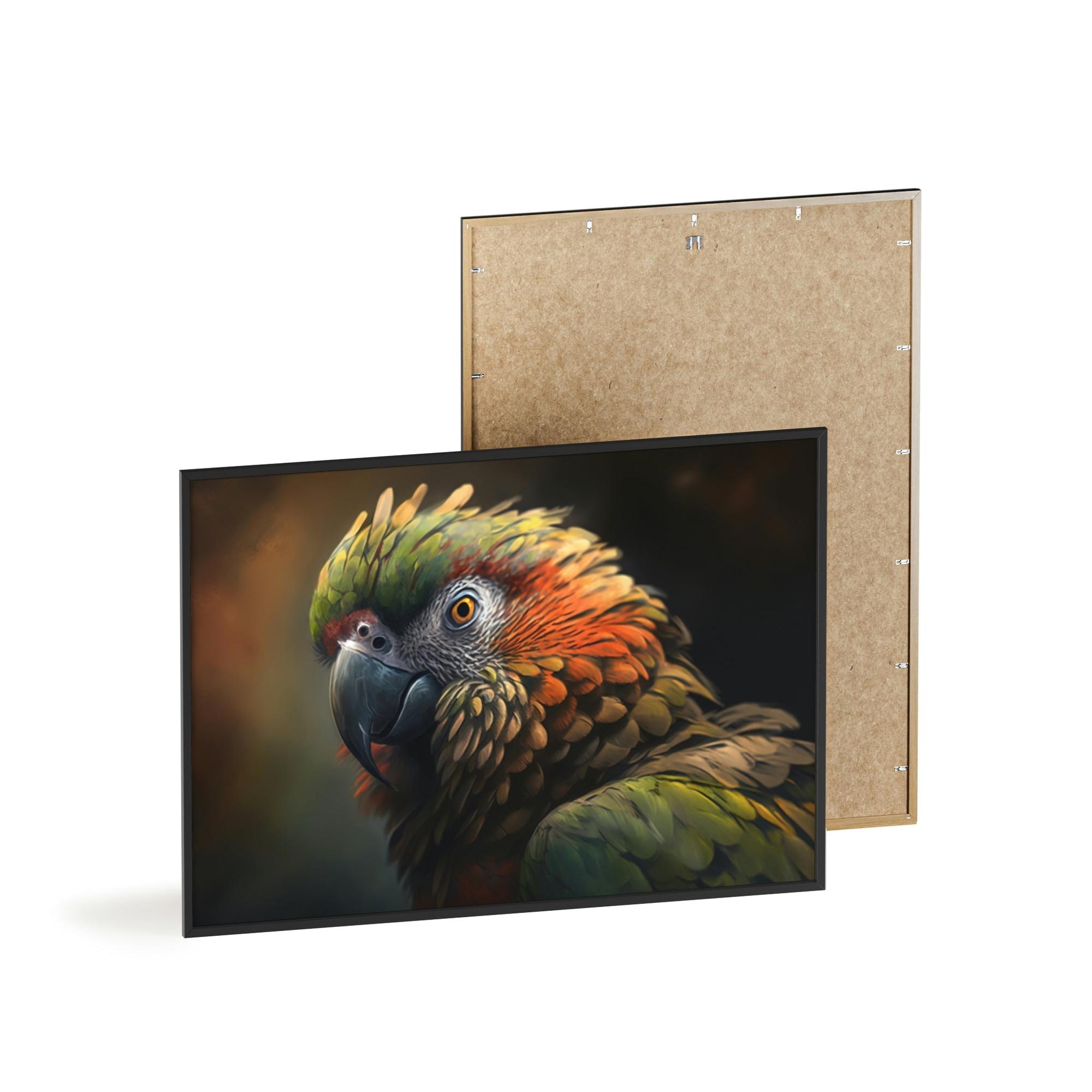 Parrots Parrot Whispers: A Canvas of Tropical Secrets and Mysteries