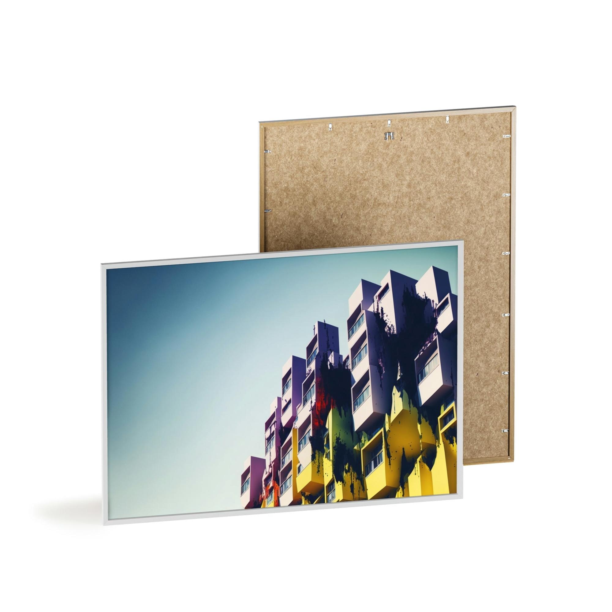 Abstract Architecture Abstract Architecture: Canvas & Poster Print of a Modern Cityscape