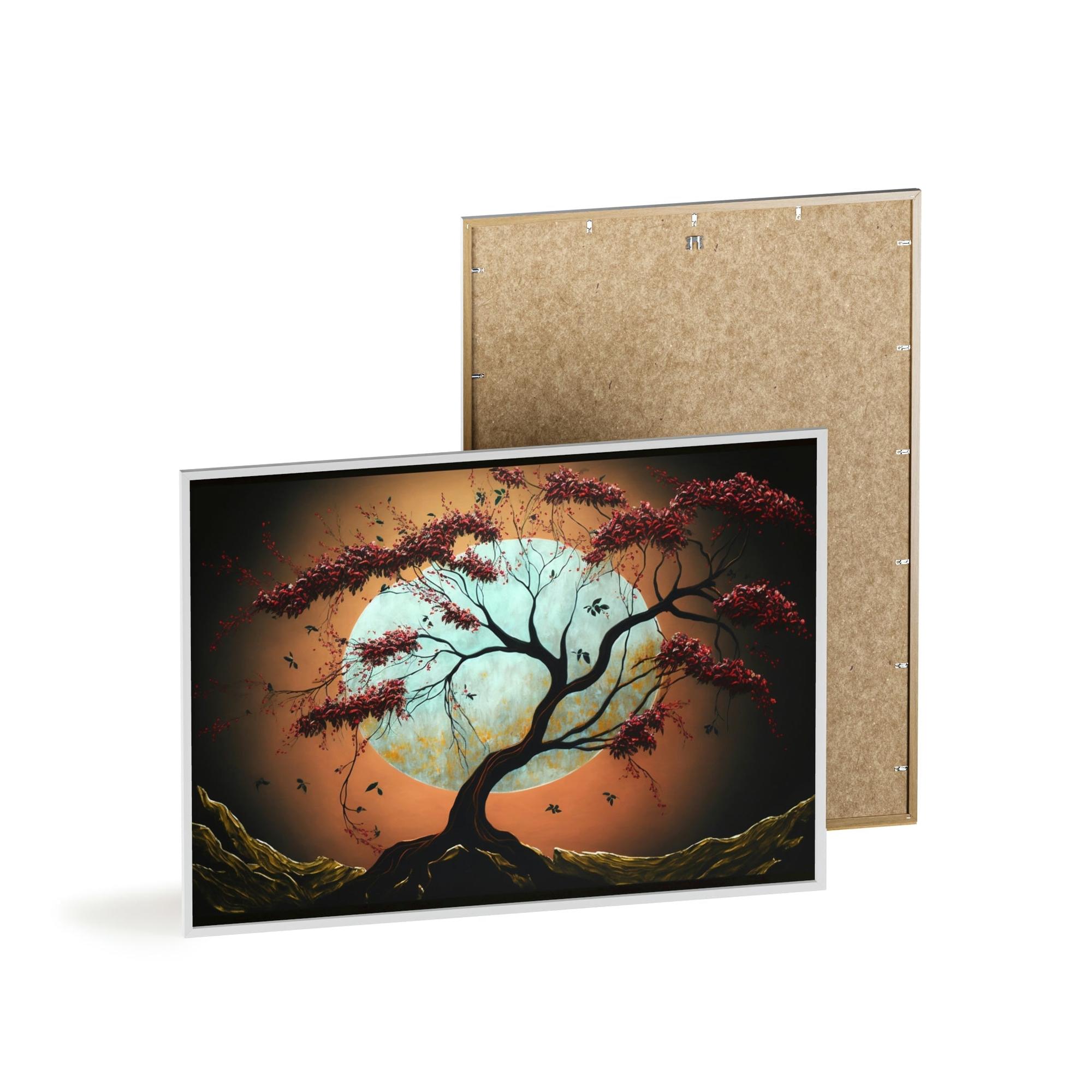 Abstract Landscape Natural Illusions: Canvas & Poster Print of Abstract Landscape