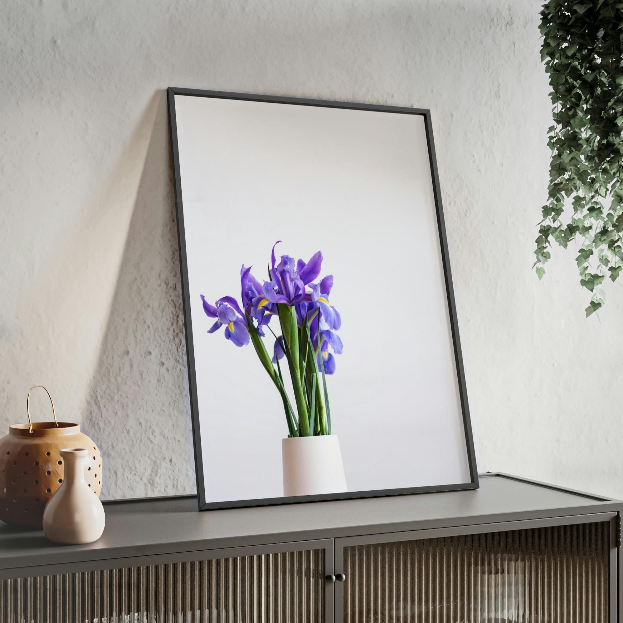 Irises Iris Oasis: A Canvas of Cool Breezes and Serenity