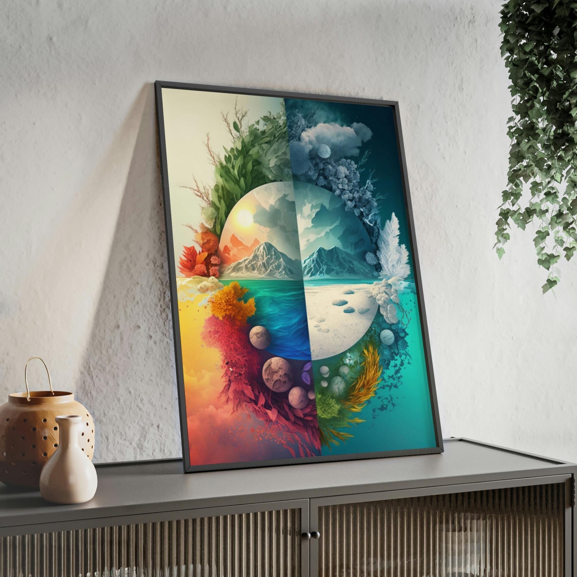 Seasons Seasonal Symphony: A Canvas of Nature's Harmonious Rhythms