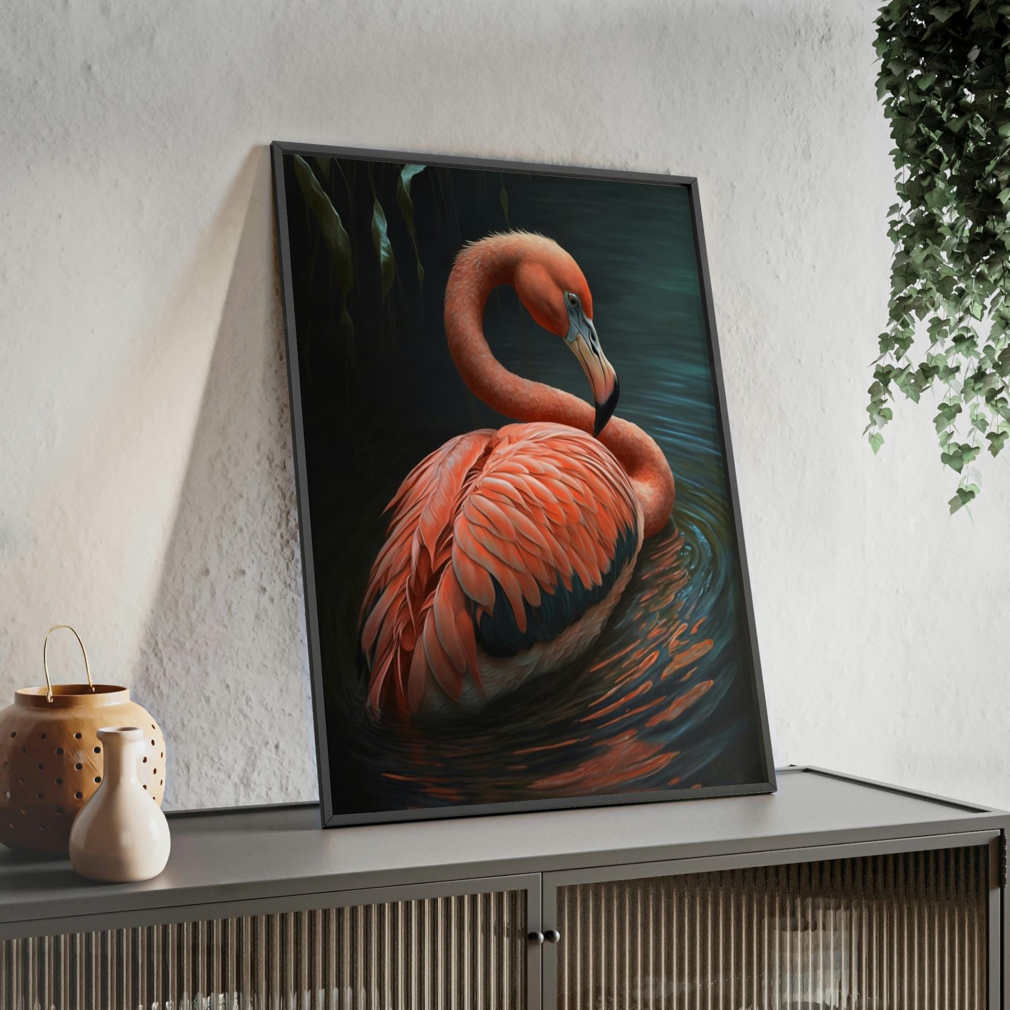 Flamingos Flamingo Serenade: A Canvas of Tropical Sounds and Colors