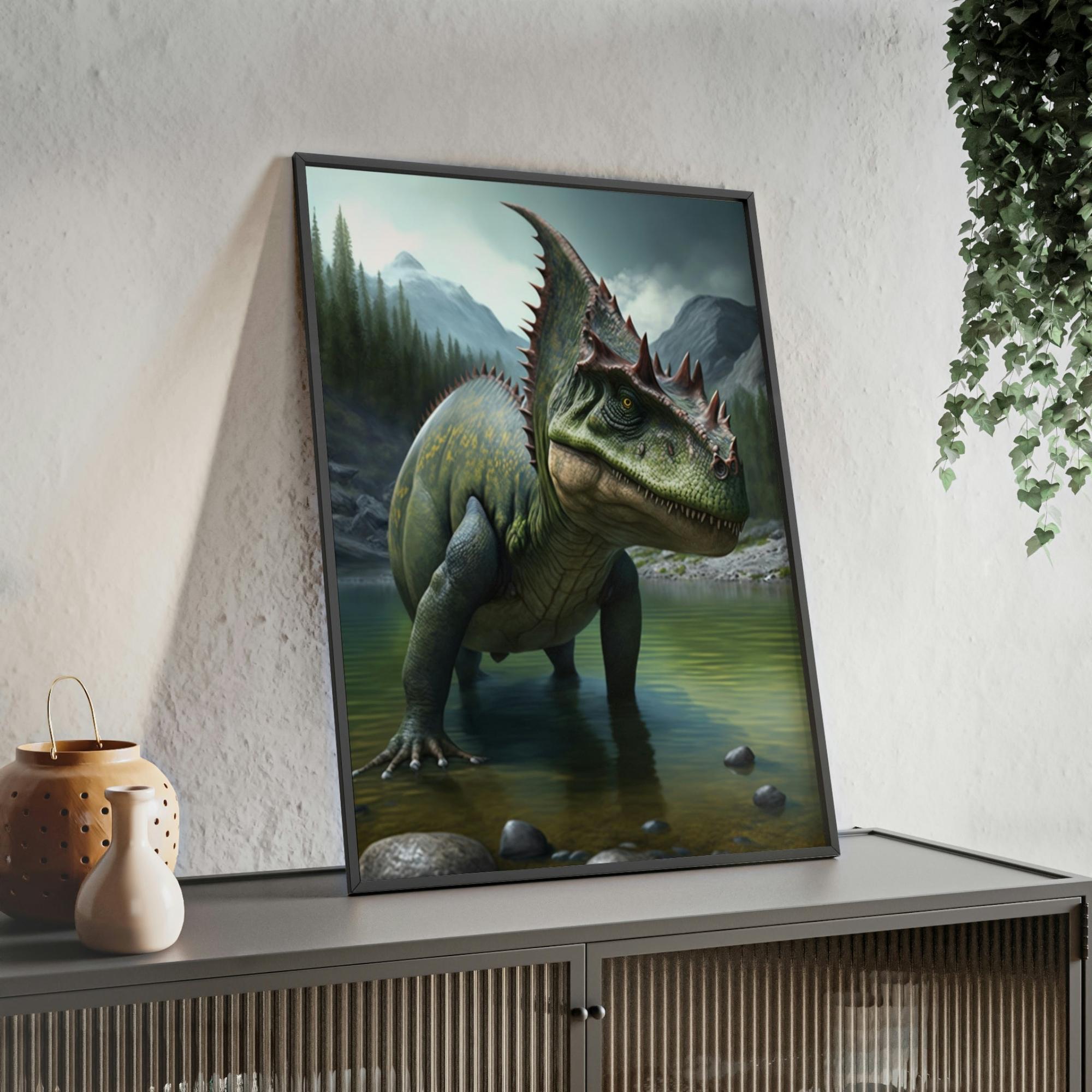Dinosaurs Jurassic Dreams: Canvas & Poster of Dinosaurs and Imagination