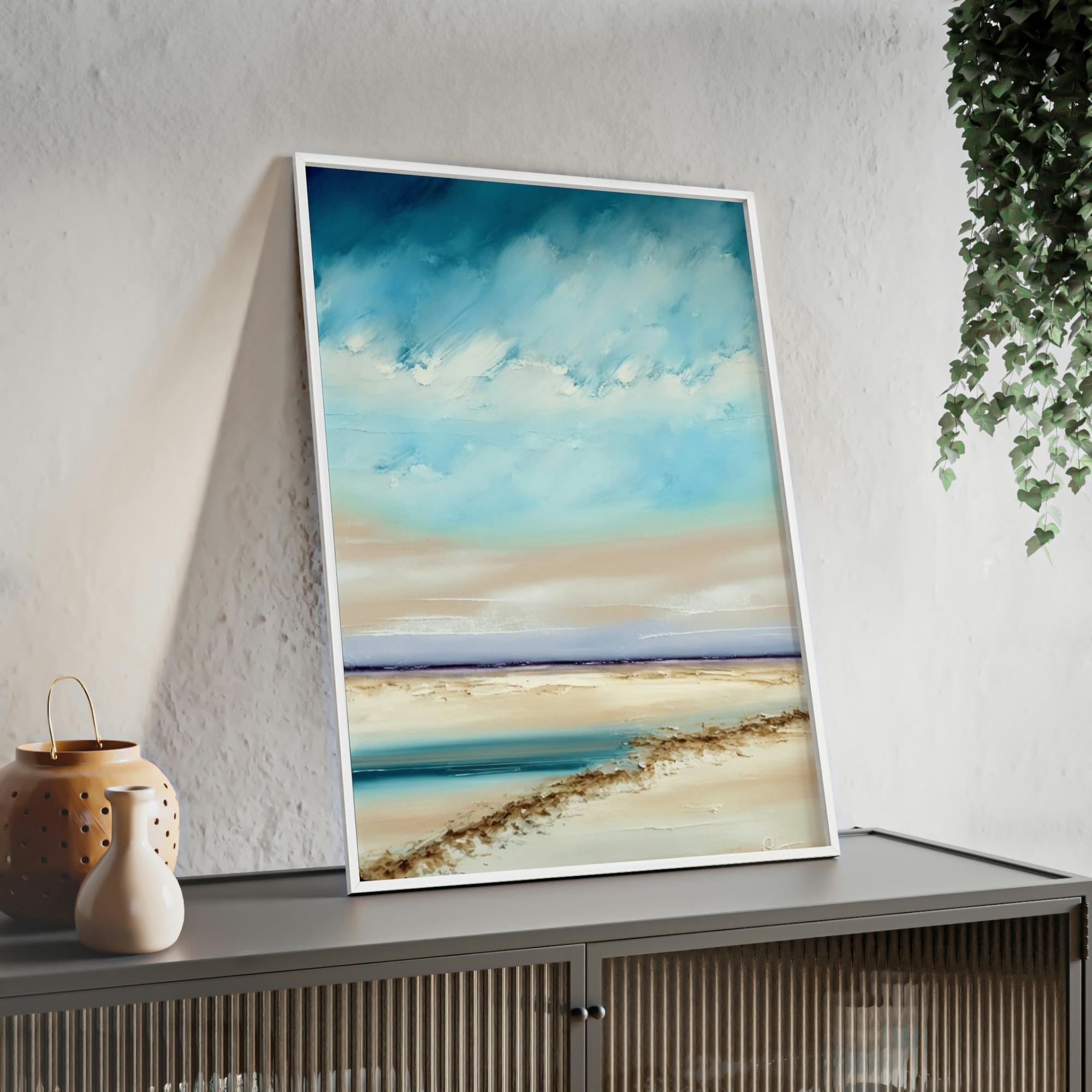 Abstract Coastal Natural Canvas Print & Poster of Abstract Seascapes: Coastal Wall Art