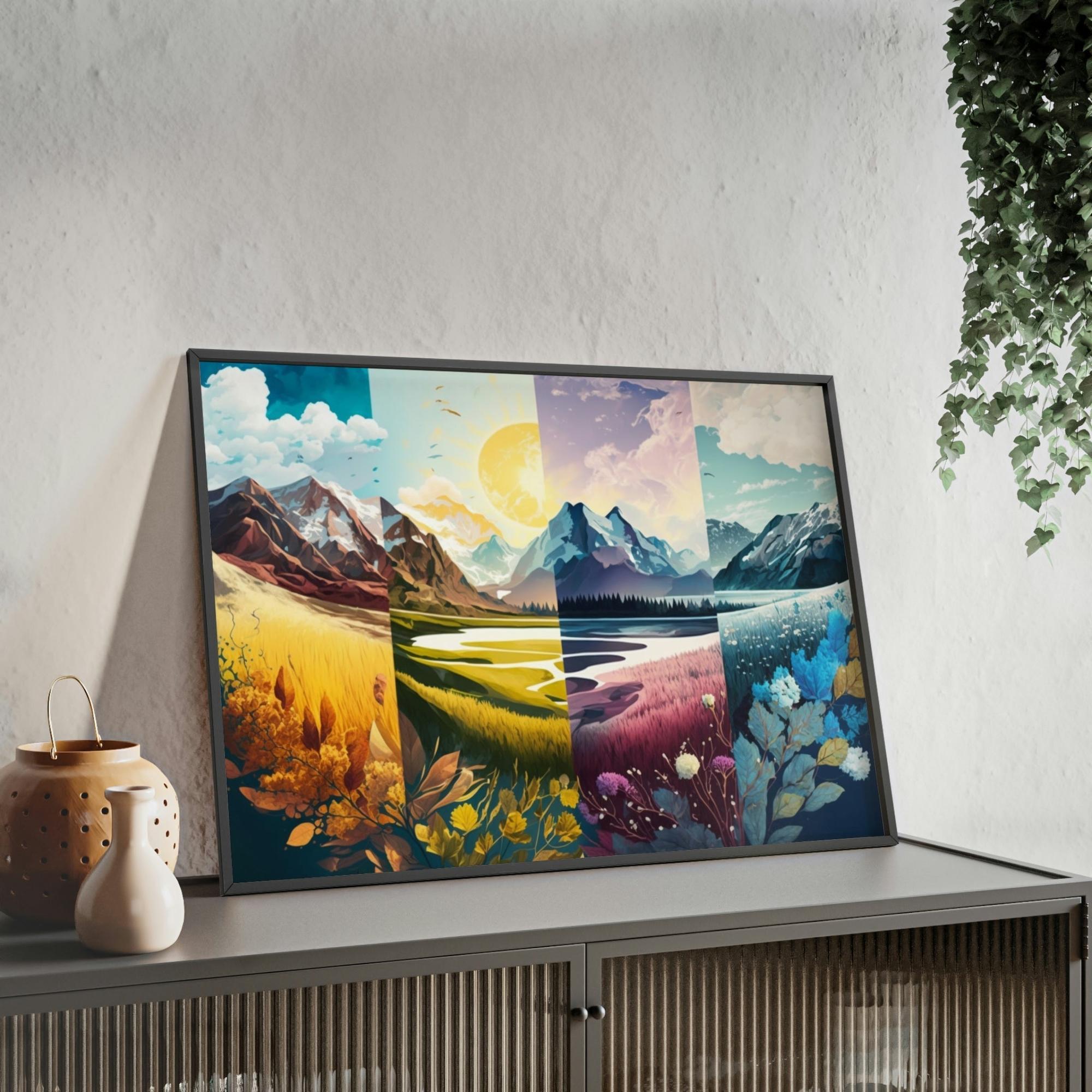 Seasons Seasonal Reverie: A Canvas of Nature's Dreamlike States and Transitions