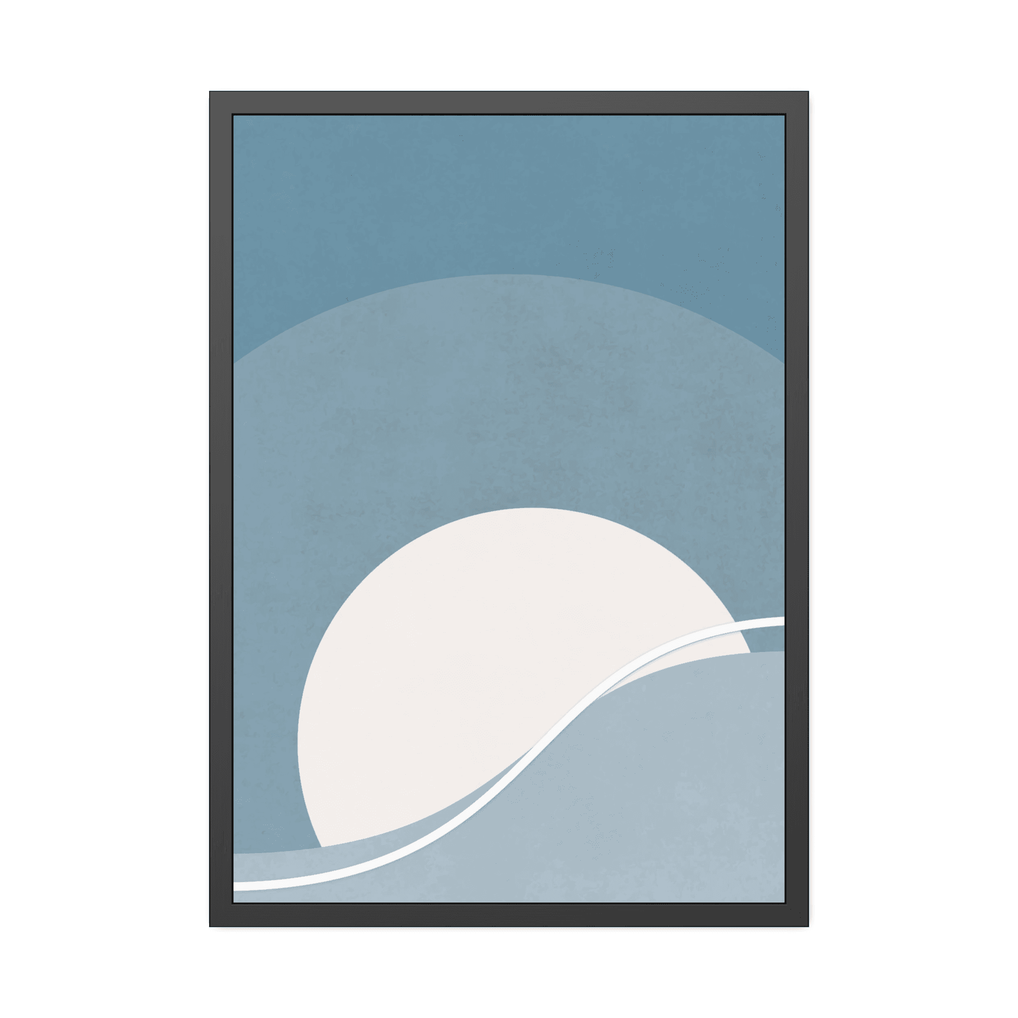 Abstract Minimalist Refined Minimalism: Abstract Prints on Natural Canvas for a Tasteful Wall Decor