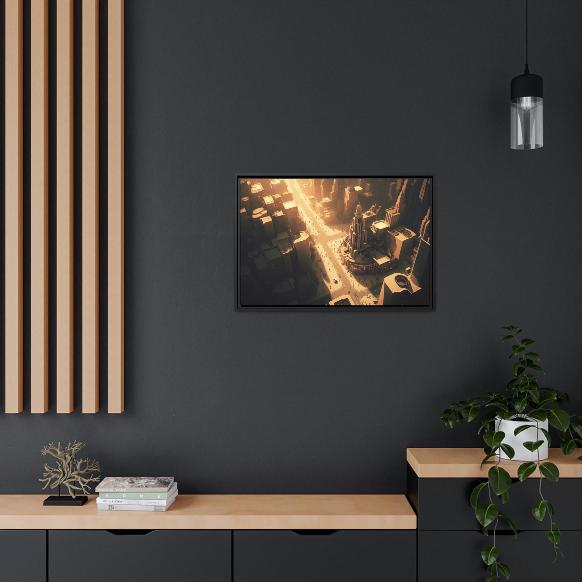 Cities Framed in the City: Stunning Cityscape Art on Framed Canvas & Poster