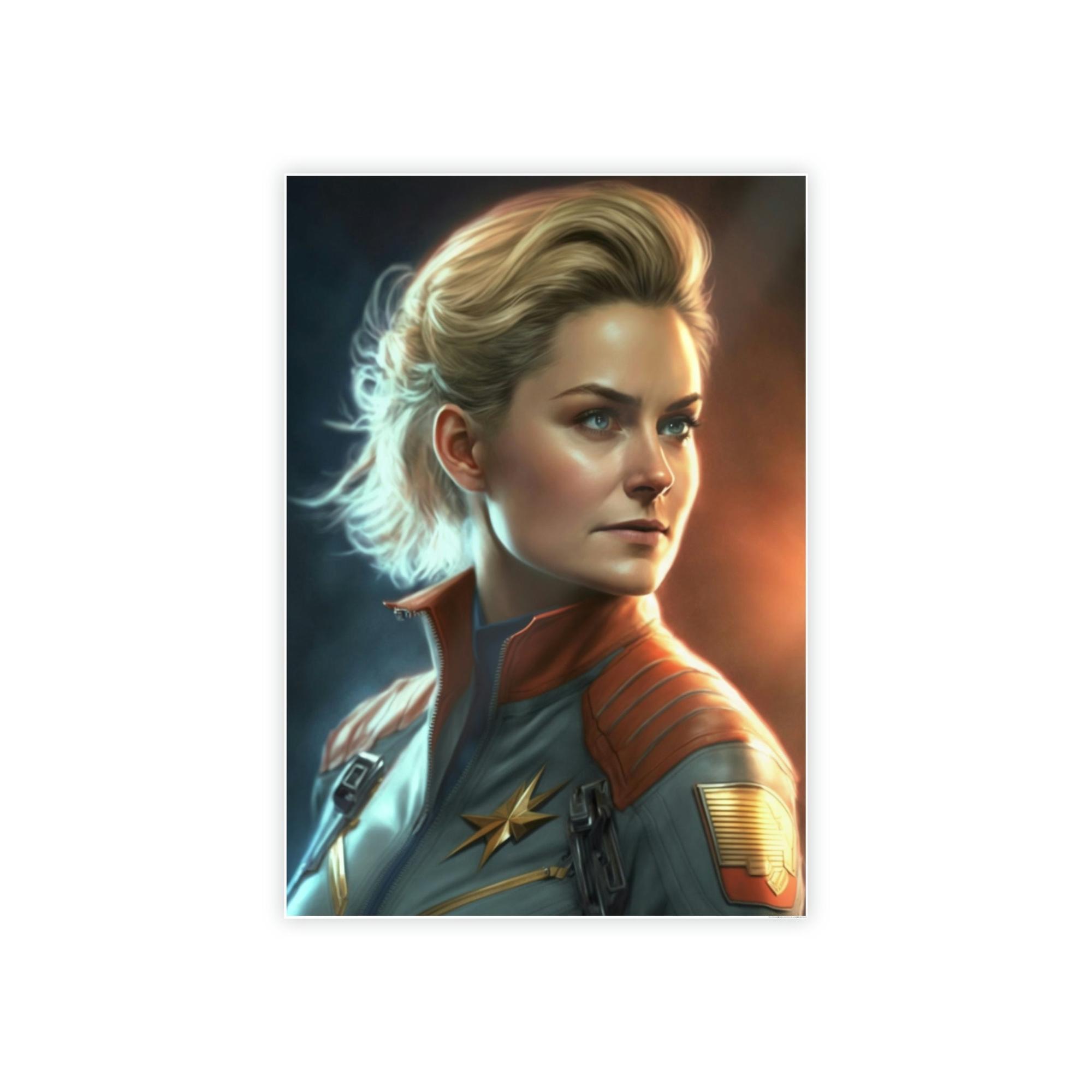 Captain Marvel Marvelous Might: Captain Marvel Wall Art, Framed Canvas, and Canvas Prints for Marvel Admirers