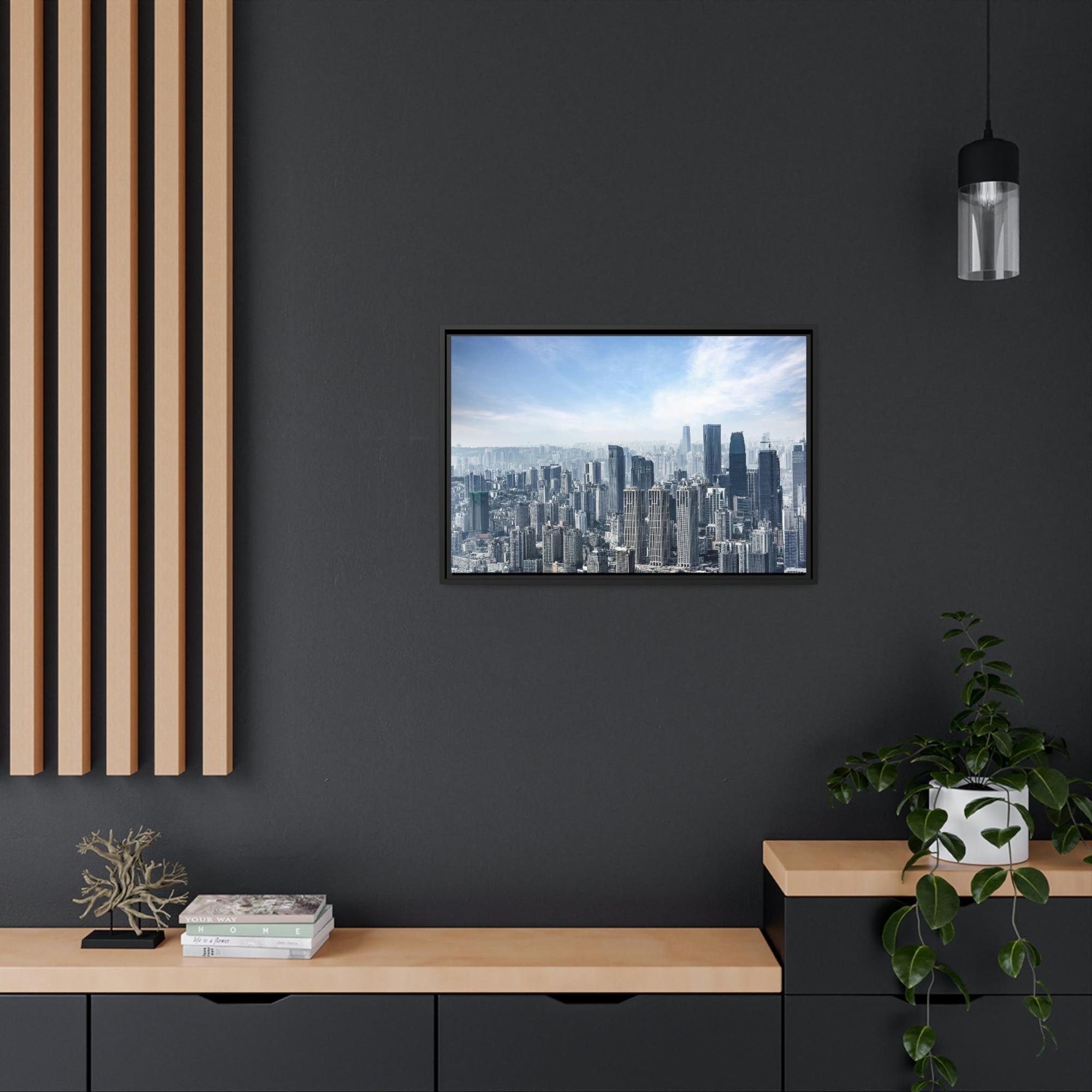 Cities Urban Dreams: Cityscapes on Natural Canvas & Poster