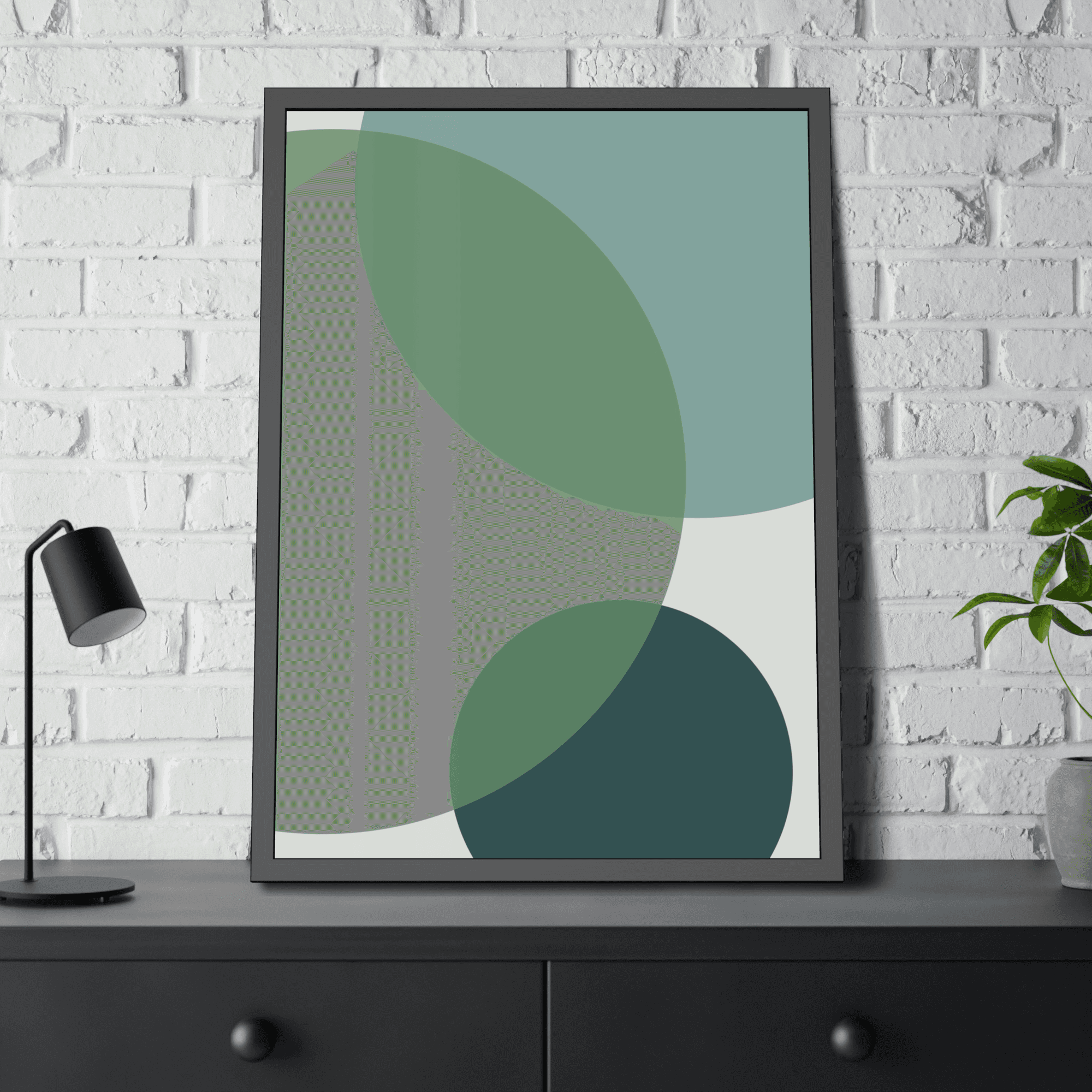 Abstract Minimalist Serene Simplicity: Art Prints on Canvas for a Peaceful Home Decor