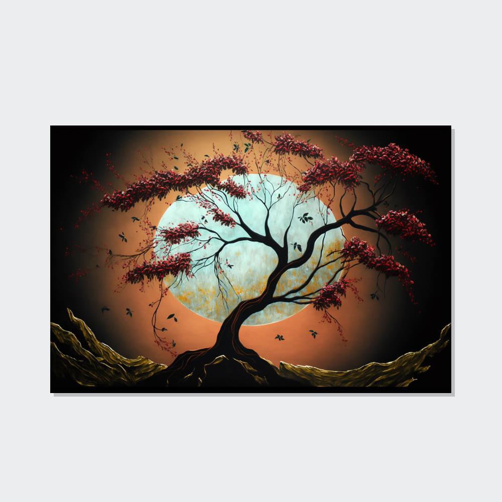 undefined Natural Illusions: Canvas & Poster Print of Abstract Landscape